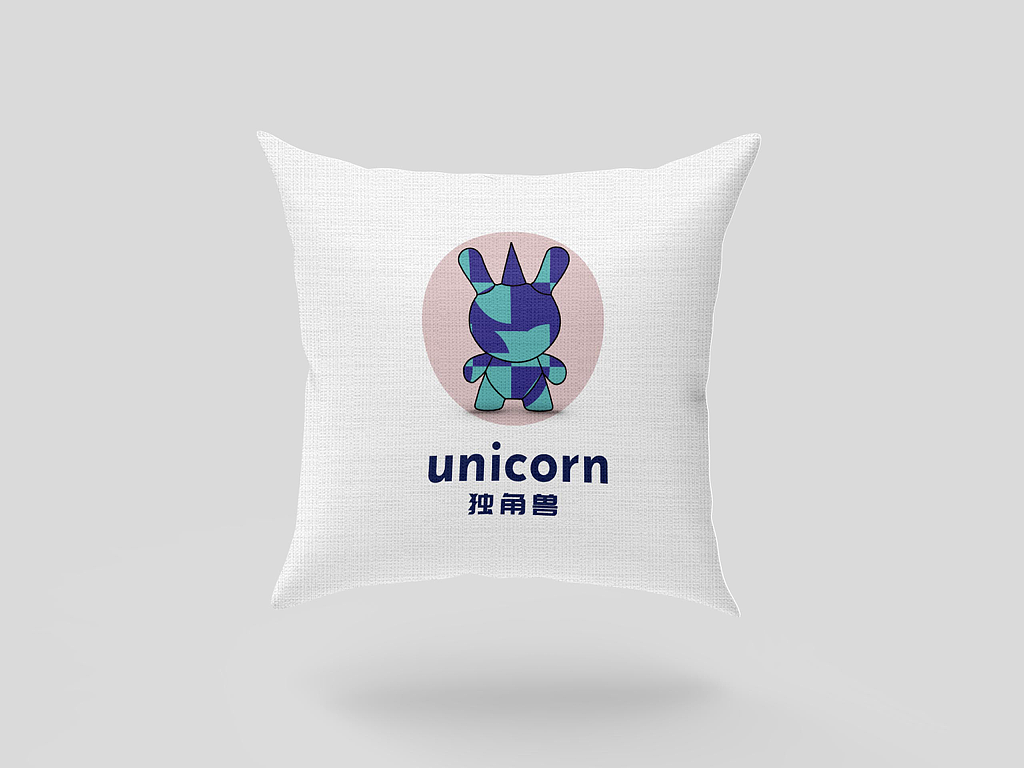 洋酒品牌——独角兽标志设计