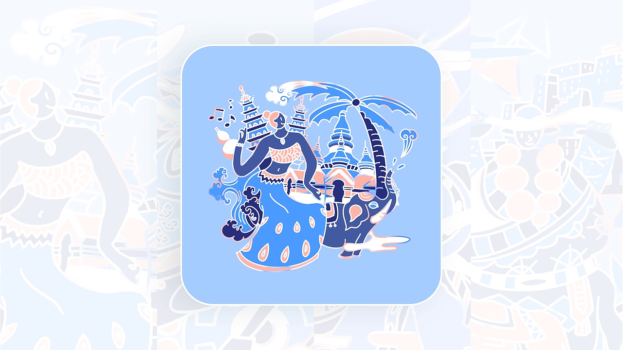 插画 | 中国青年——系列民族插画