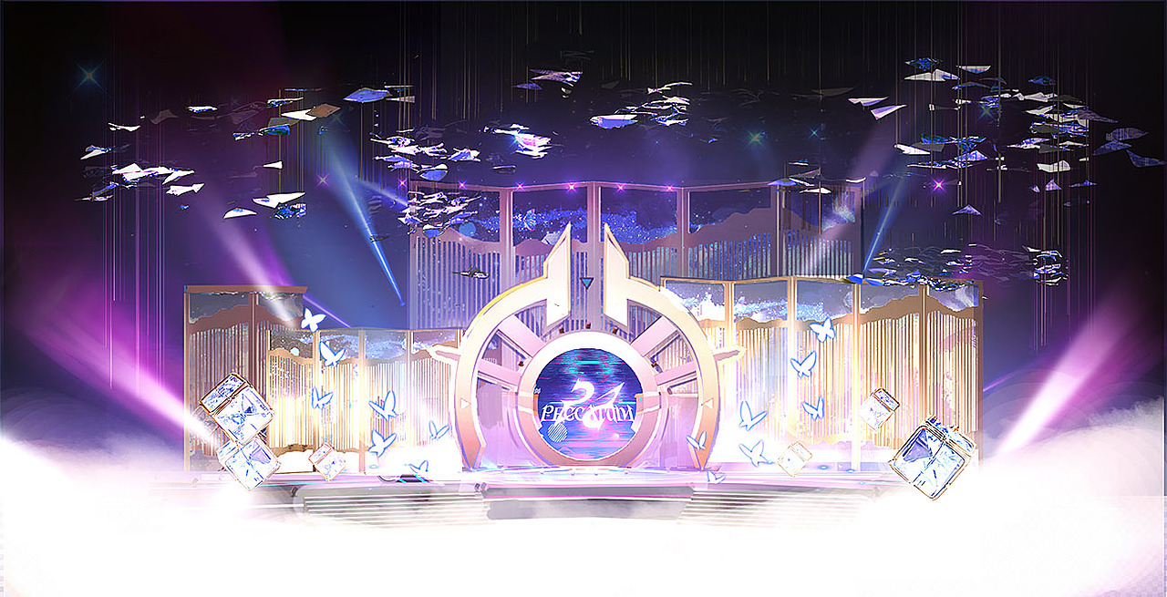 《决战平安京》-“黎花镜夜”系列-美宣及包装展示