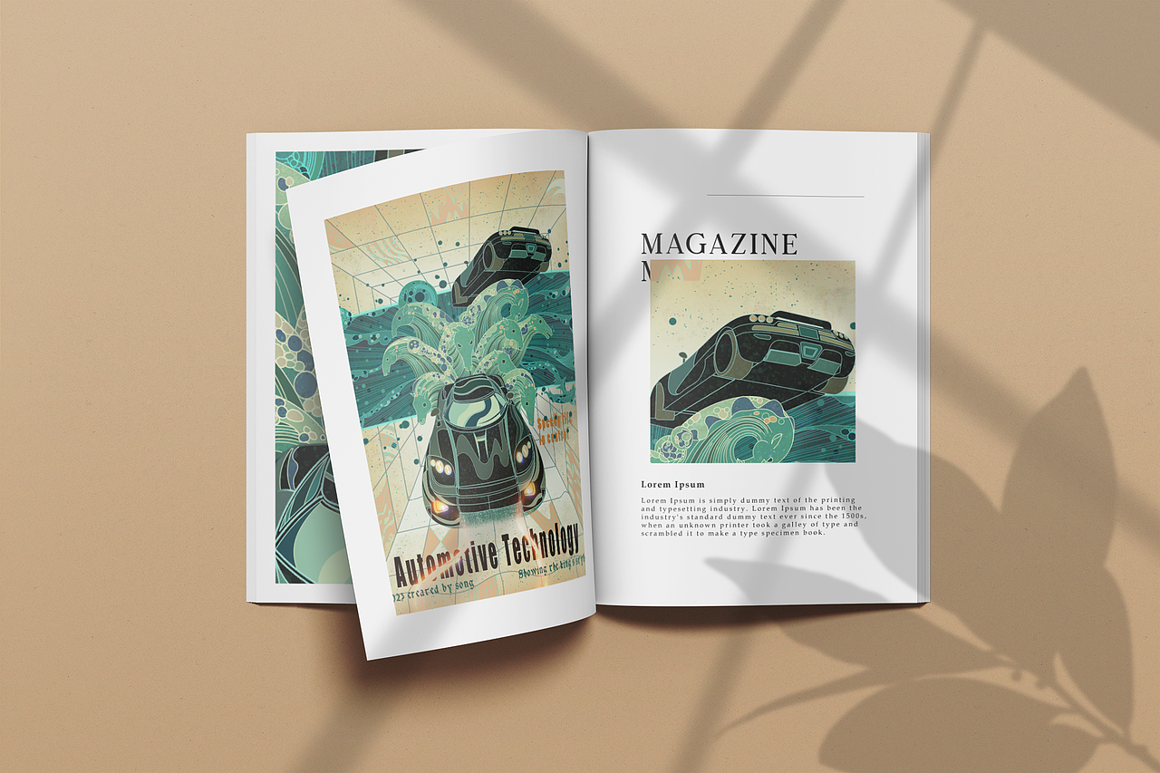 为汽车品牌方创作的原创插画（图ZMzI5MDE0ODk2） - 商业插画 - 站酷设计师StudentSong原创素材 - 站酷ZCOOL