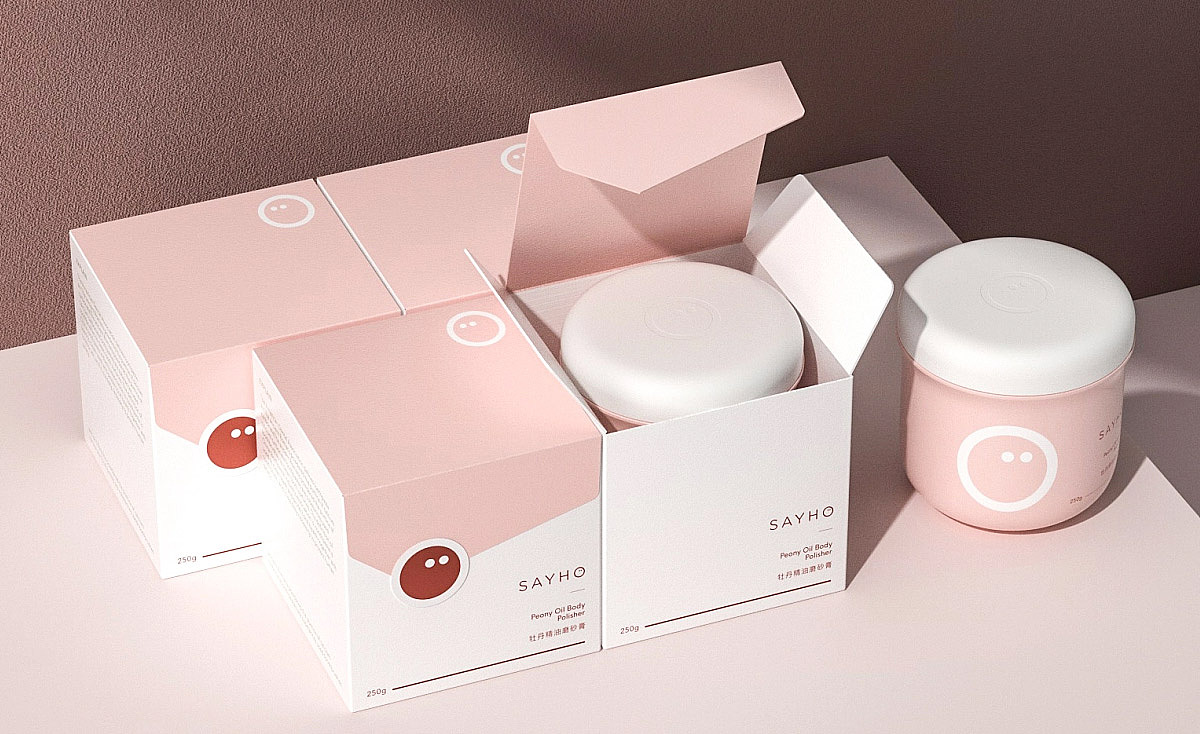 呆萌护肤包装设计