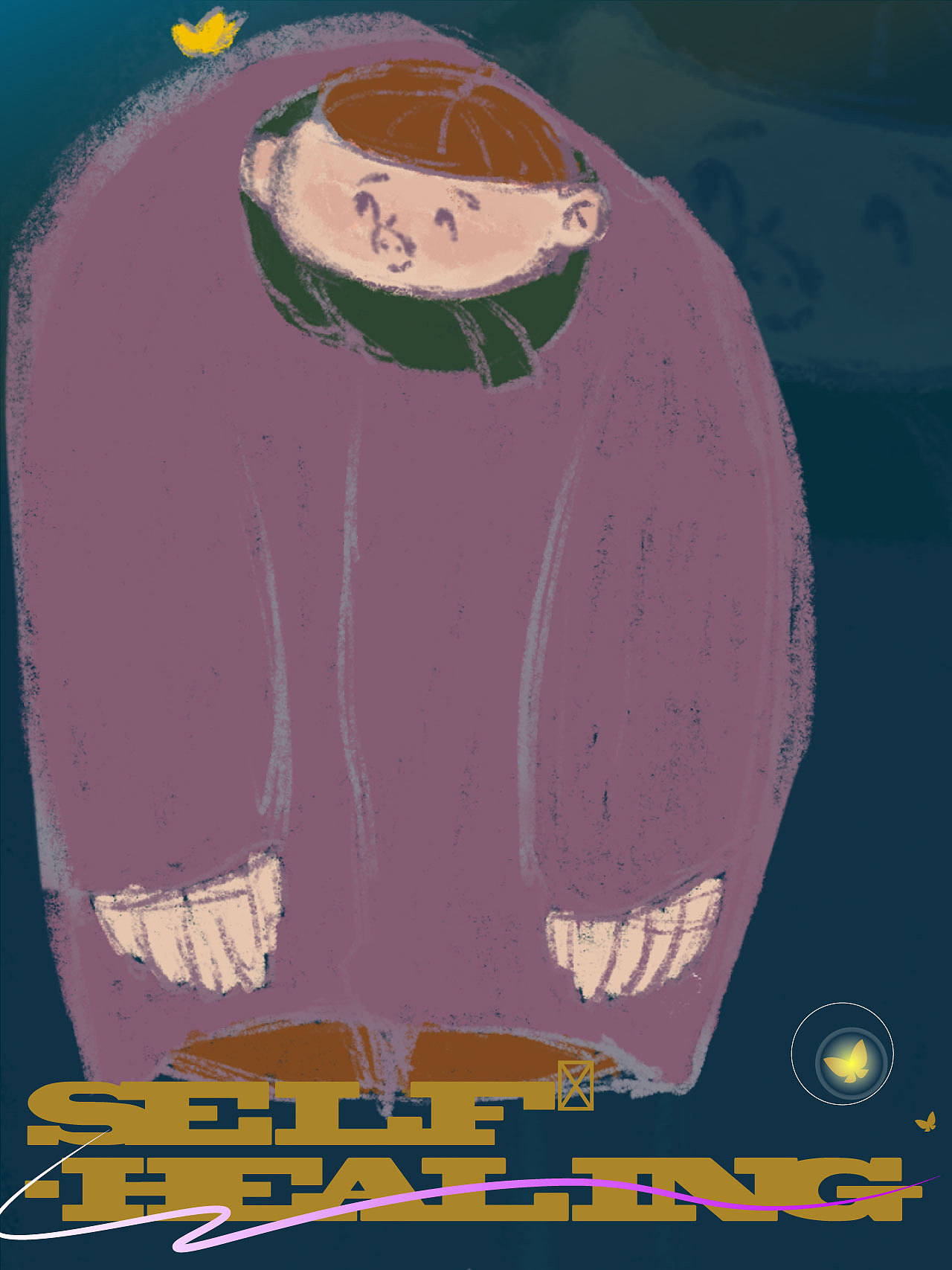 SELF-HEALING（圖ZMzQ0ODcyMDMy） - 手辦/模玩 - 站酷設(shè)計師我家有只小納爾原創(chuàng)素材 - 站酷ZCOOL