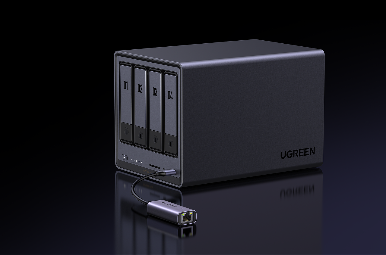 UGREEN绿联 I 产品可视化 I 渲染项目分享