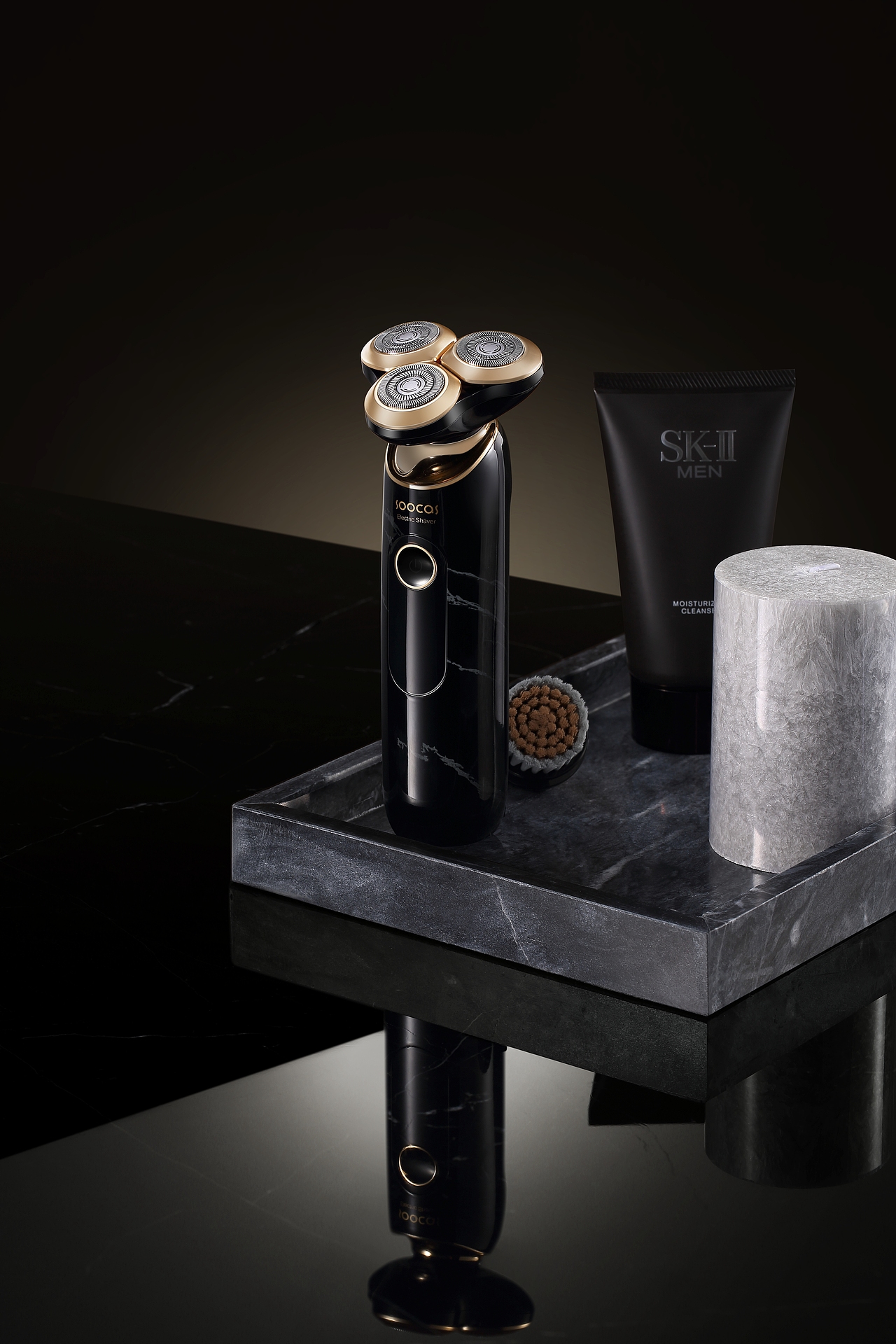 素士大理石剃须刀