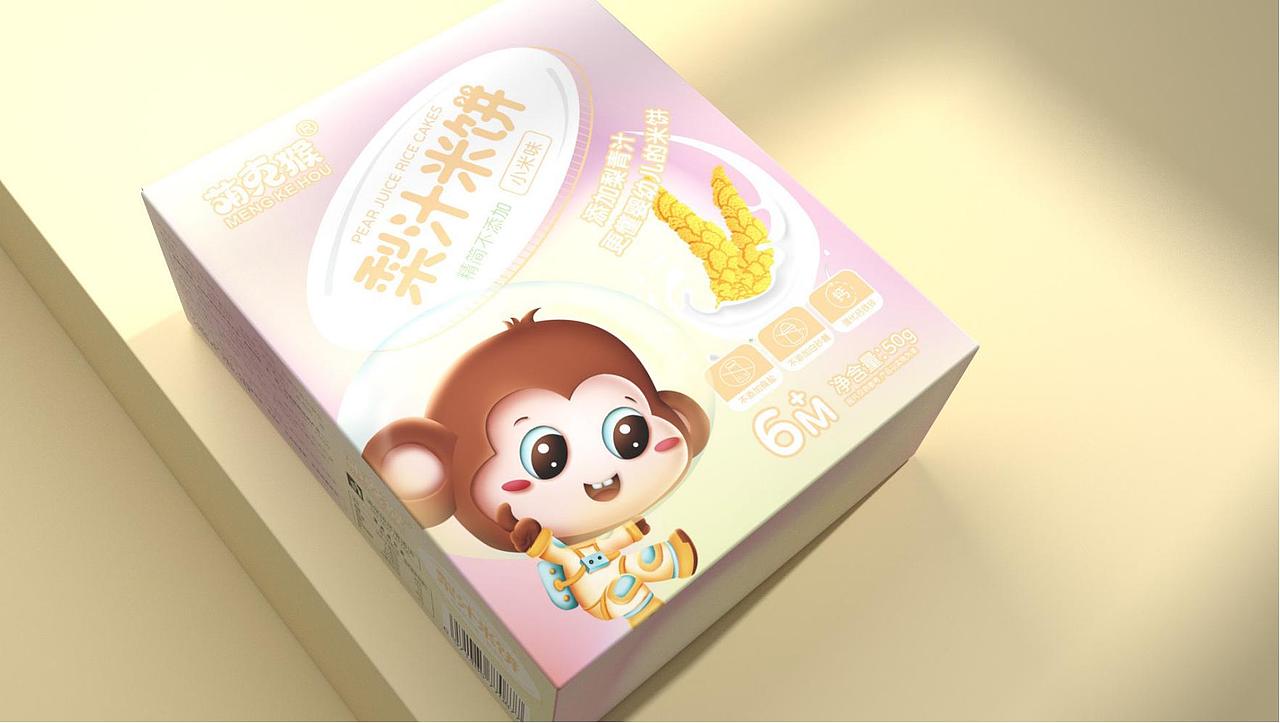 梨汁米饼包装设计