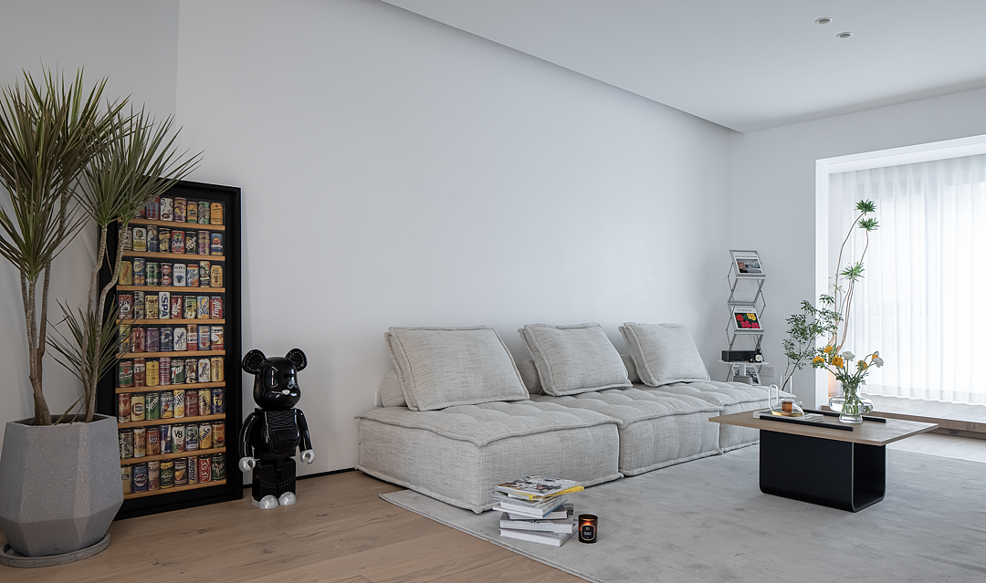 161㎡极简家,向心而居享受家的温馨!