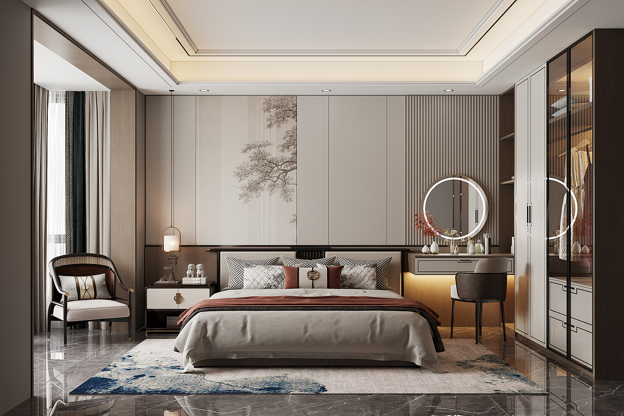 新中式风装修|古风雅韵,独具匠心!