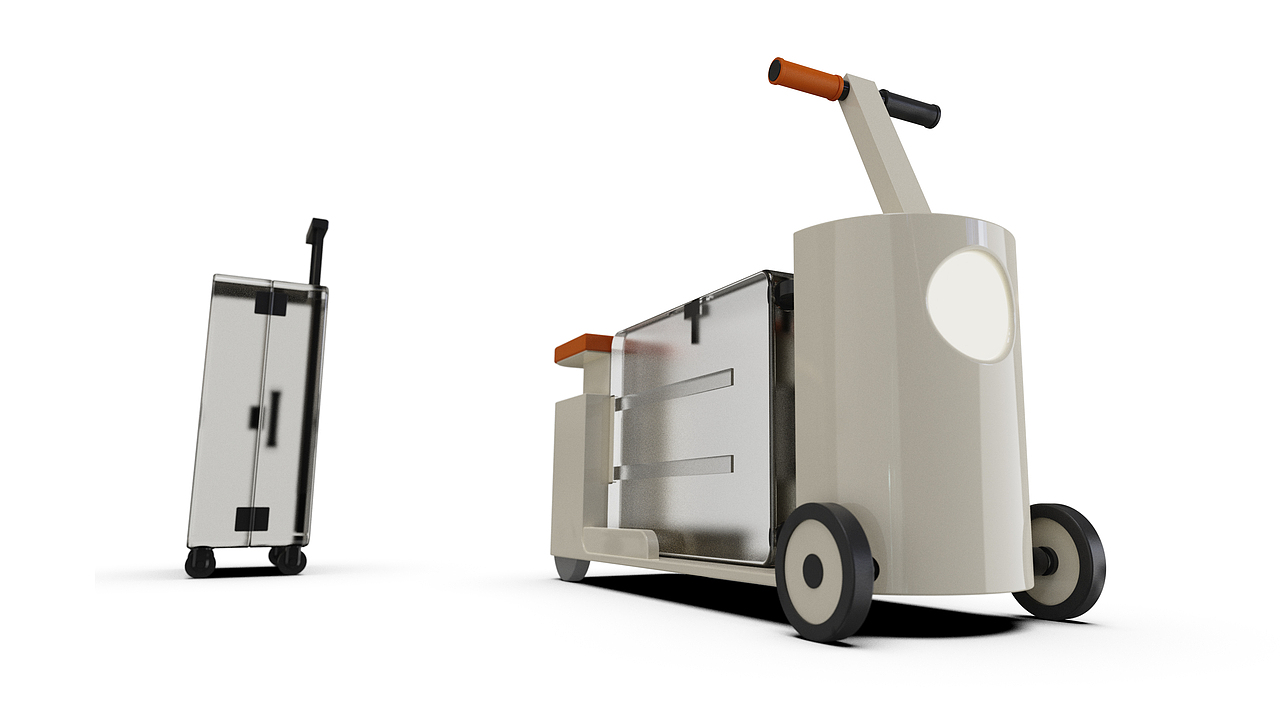 PACKAGE BIKE V011 共享行李电瓶车&透明行李箱（图ZMzA1NzE5OTU2） - 交通工具 - 站酷设计师造物癖原创素材 - 站酷ZCOOL