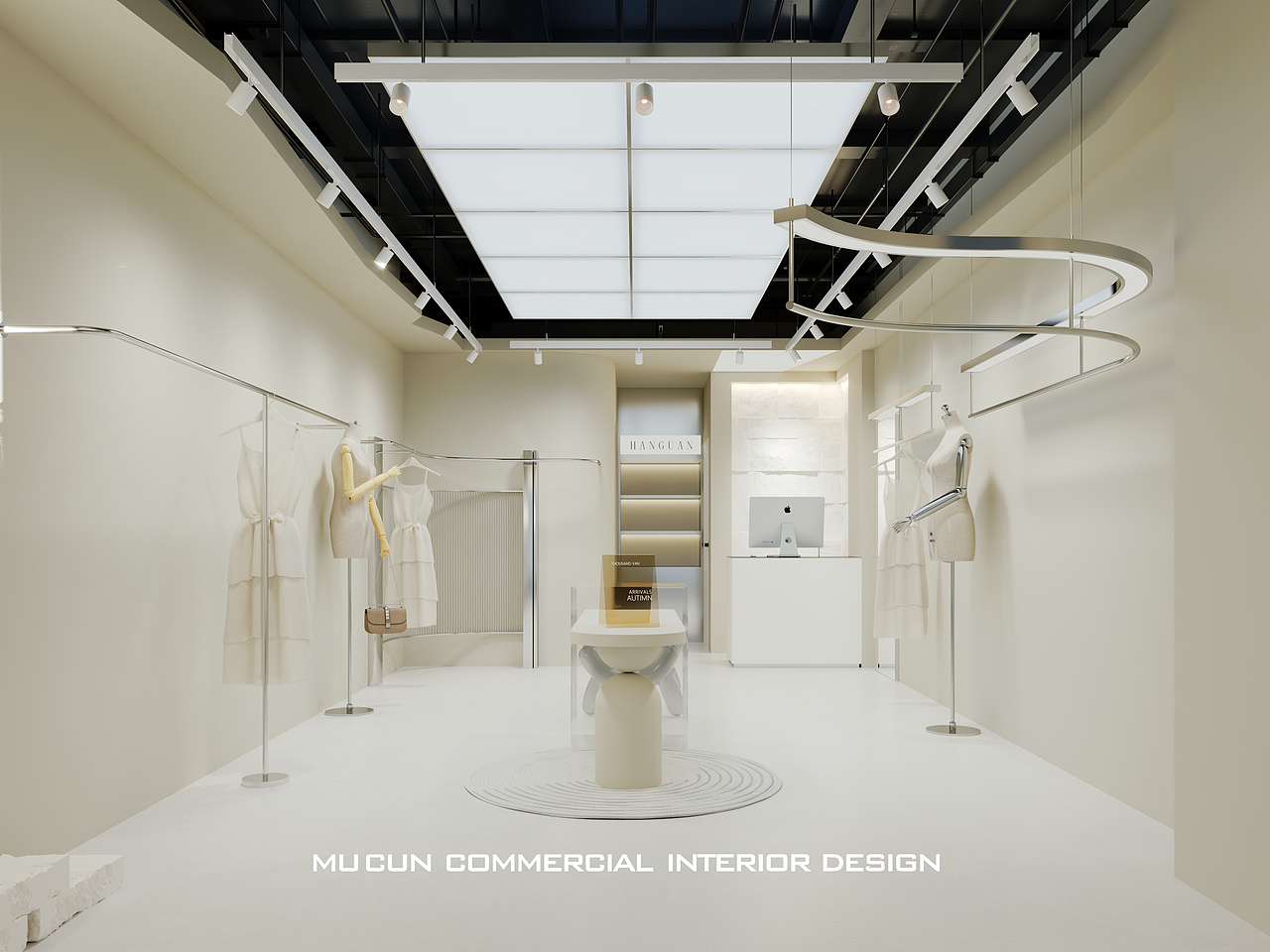 小面积服装店如何装修有高级感，返璞归真（图ZMzIzMDg5NjIw） - 商业空间设计 - 站酷设计师木村空间美学原创素材 - 站酷ZCOOL
