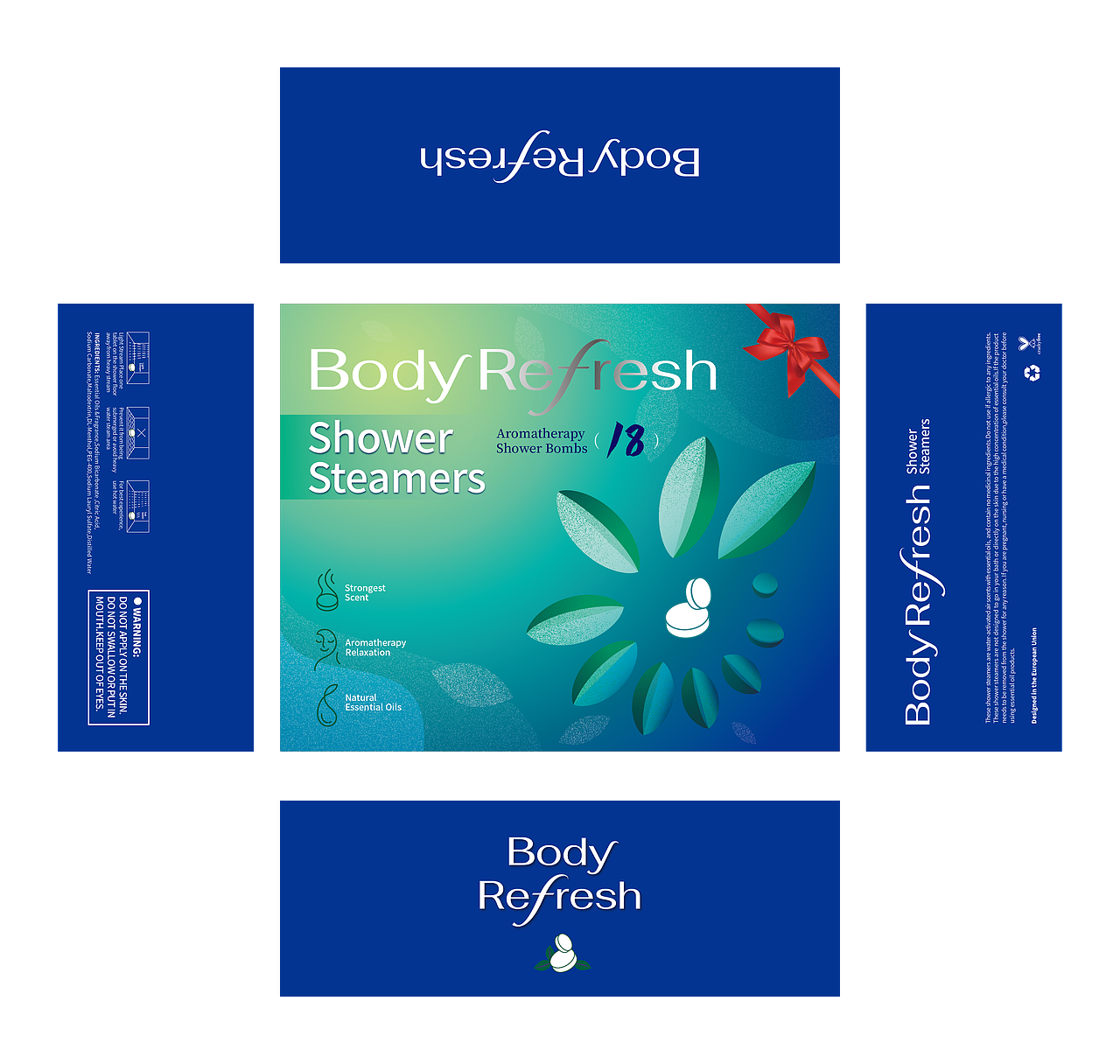 沐浴香薰片-外贸品牌包装设计