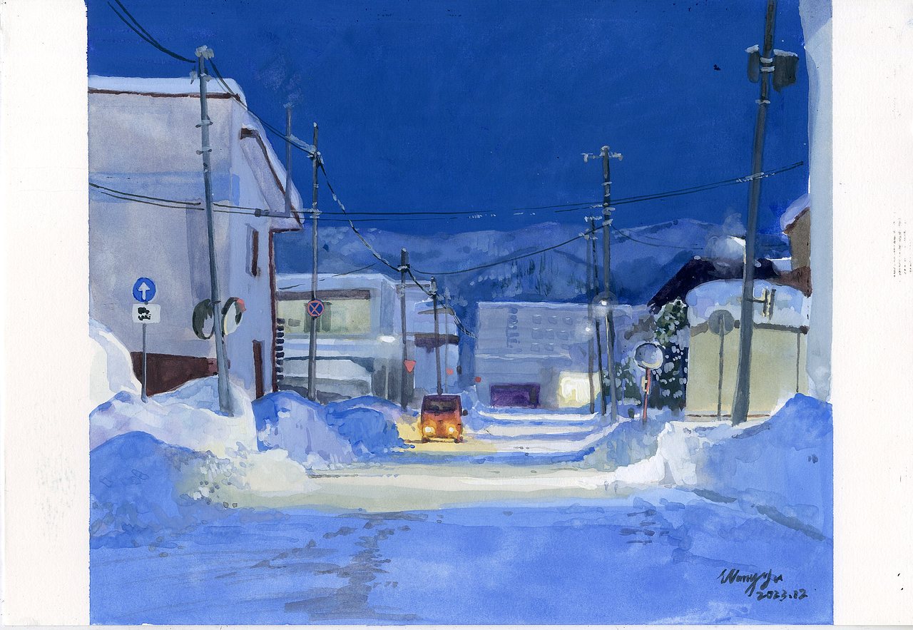 听说，你那边下雪了（图ZMzU3MzMxMDQ0） - 创作习作 - 站酷设计师奶儿原创素材 - 站酷ZCOOL