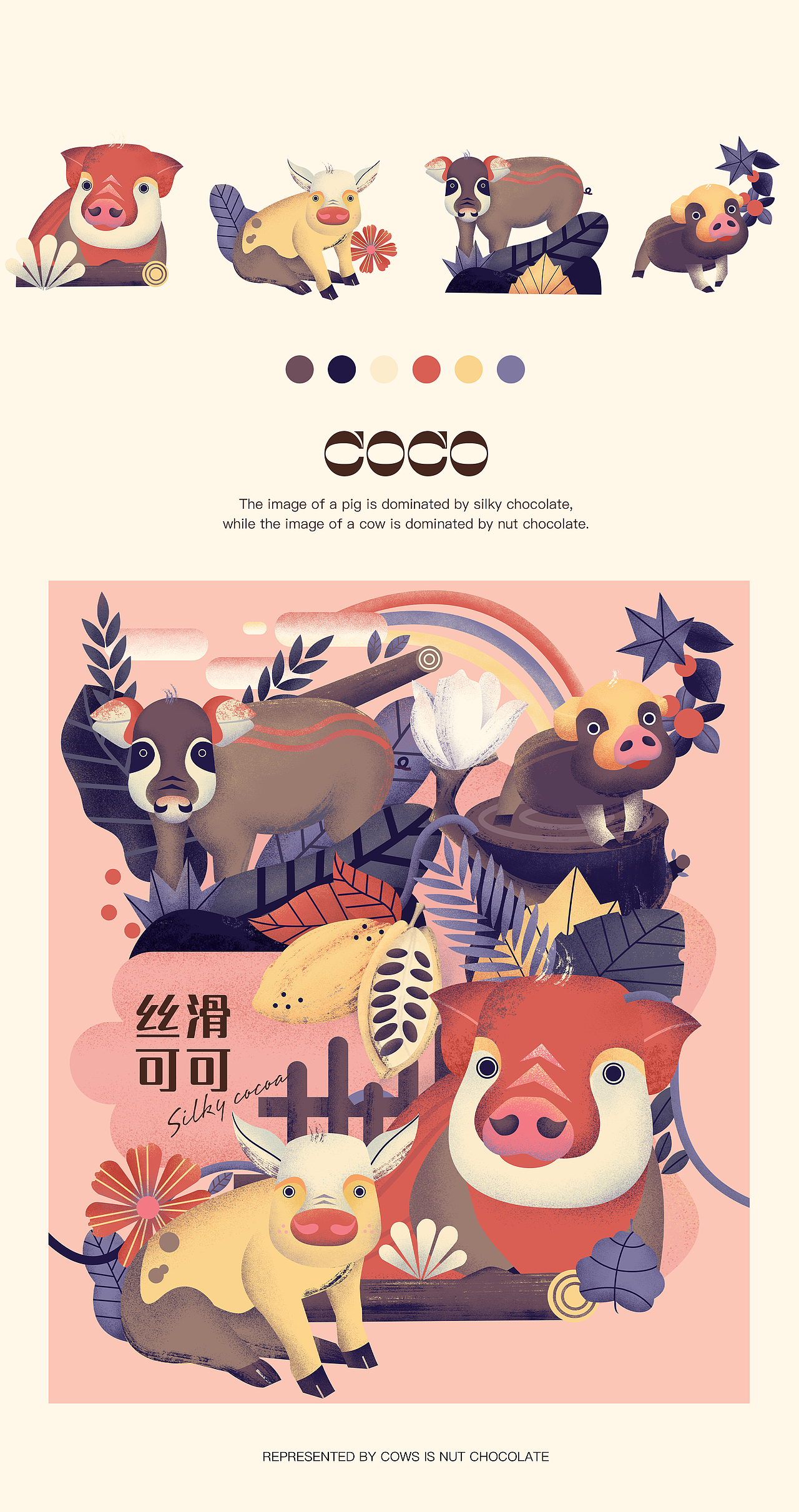 COCO动物乐园巧克力品牌包装设计（图ZMzM3MTk3Nzgw） - 包装 - 站酷设计师粥粥粥Lami原创素材 - 站酷ZCOOL