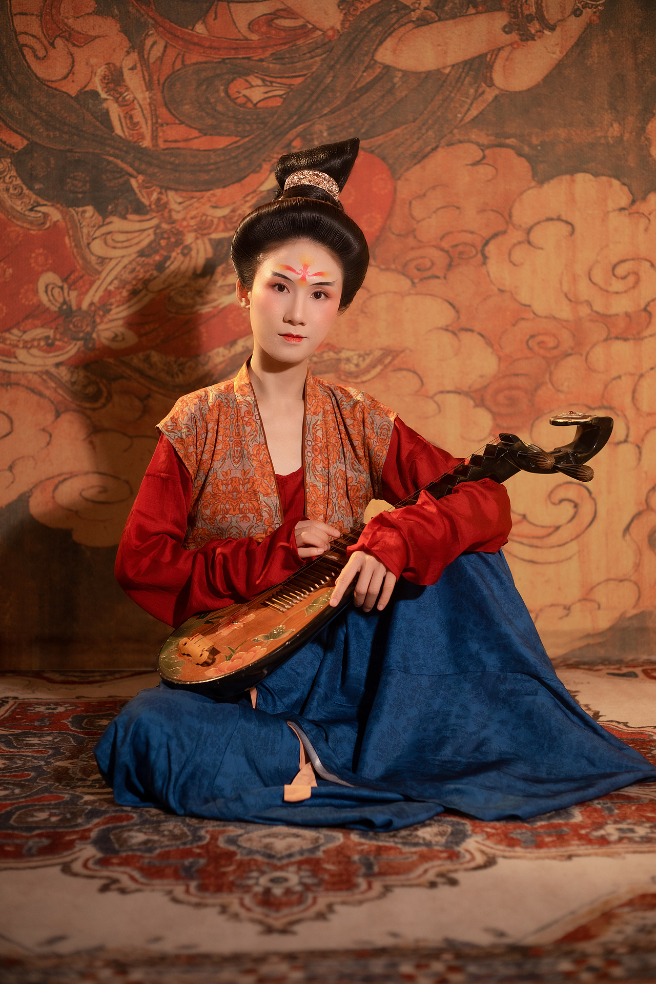 复原唐坦领（图ZMzQ2NDUyMjA0） - 人像摄影 - 站酷设计师九尾喵原创素材 - 站酷ZCOOL