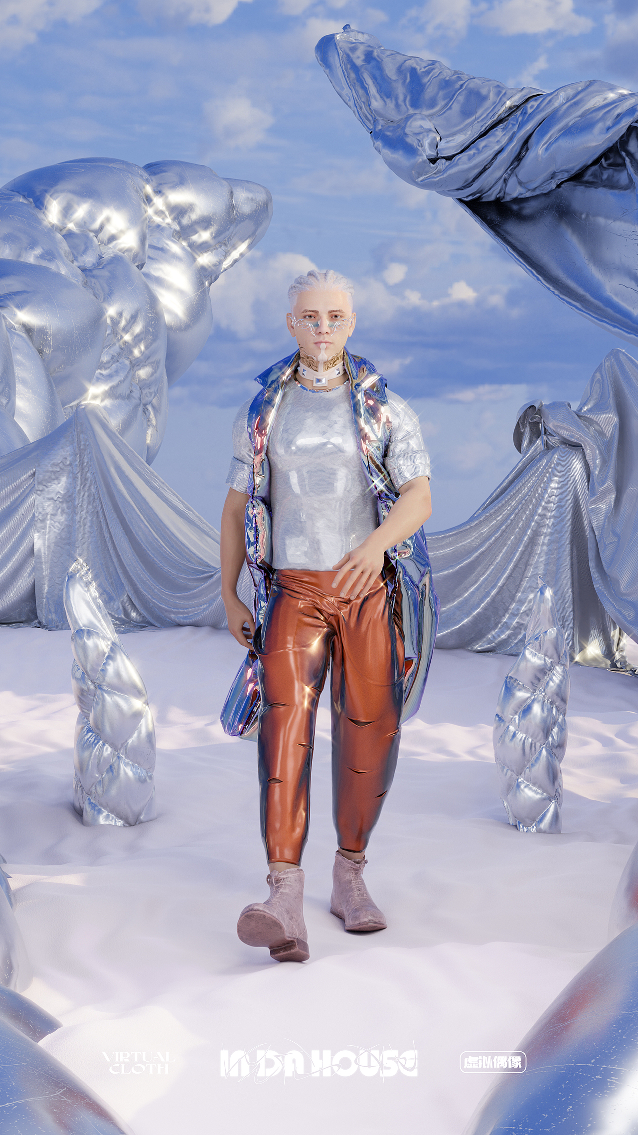 INDAHOUSE·虚拟偶像·虚拟服饰·ip表情