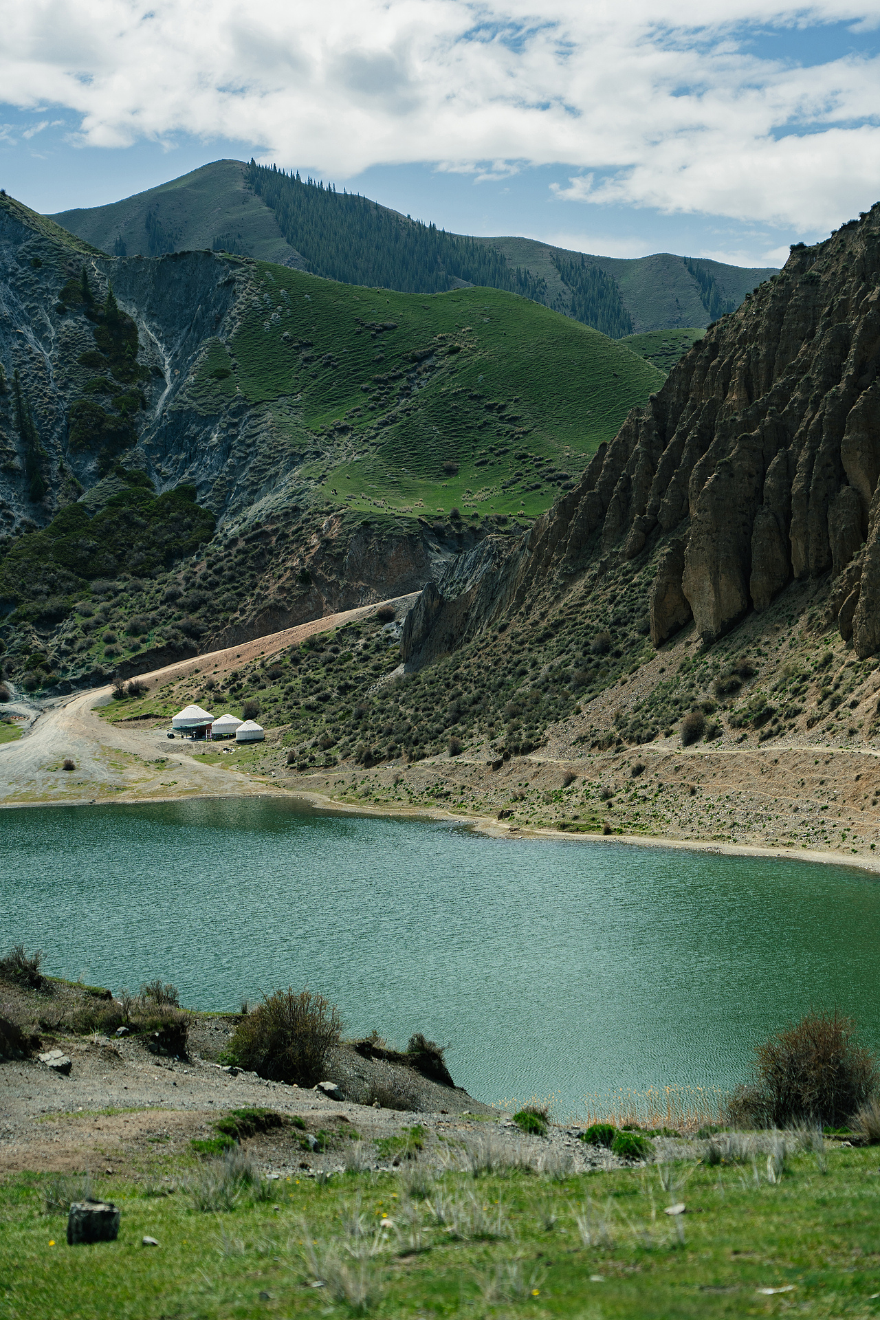 精河縣_小海子（圖ZMzY4MDM3OTc2） - 風光攝影 - 站酷設計師小新_x原創(chuàng)素材 - 站酷ZCOOL