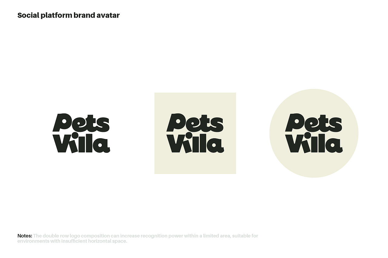 Pets Villa宠物品牌标志及延展设计
