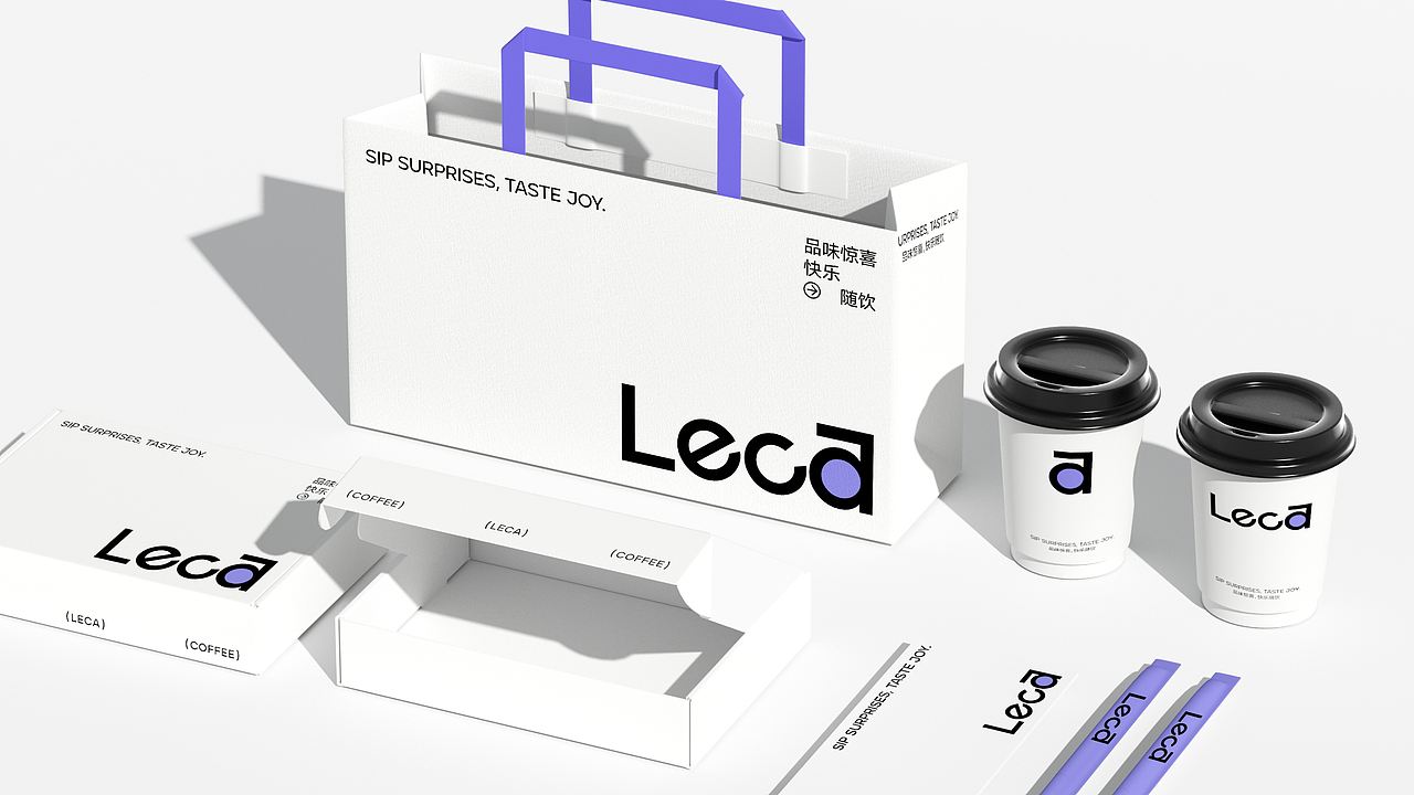 Leca coffee ｜ 咖啡品牌设计（图ZMzY0MDc3MDEy） - 品牌 - 站酷设计师赵鱼鱼_原创素材 - 站酷ZCOOL