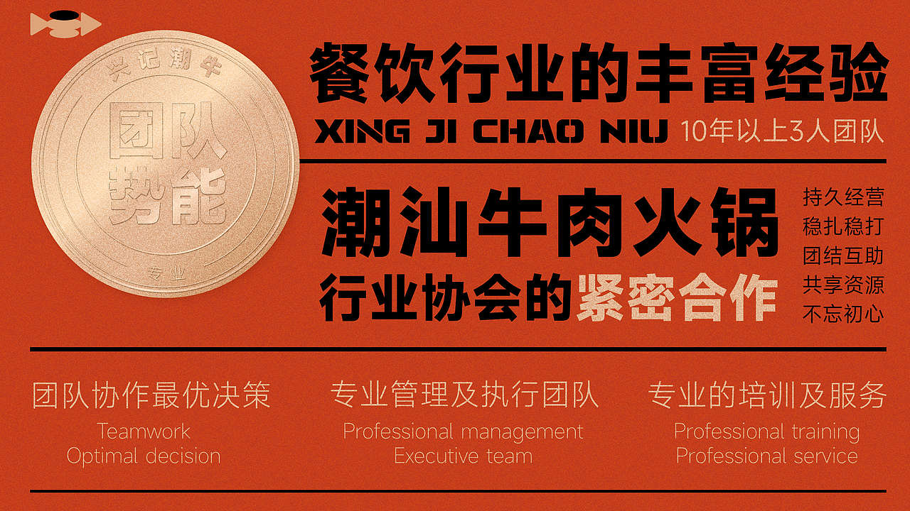 兴记潮牛餐饮品牌LOGO设计|潮汕牛肉火锅|LOGO设计