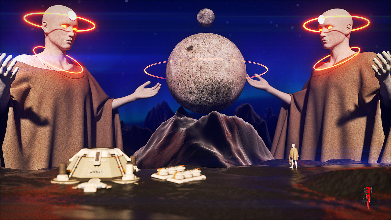 三维概念场景（图ZMzAzNjgzMTky） - 场景 - 站酷设计师Mo_莫闲原创素材 - 站酷ZCOOL