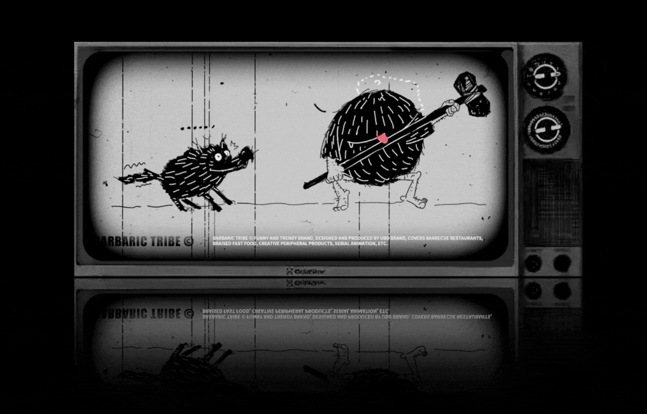 UBDX野蛮部落©露营 BBQ配套 烤肉餐饮 食品包装 IP设计（图ZMzIyMzk0Njc2） - 品牌 - 站酷设计师大鱼品牌包装设计原创素材 - 站酷ZCOOL