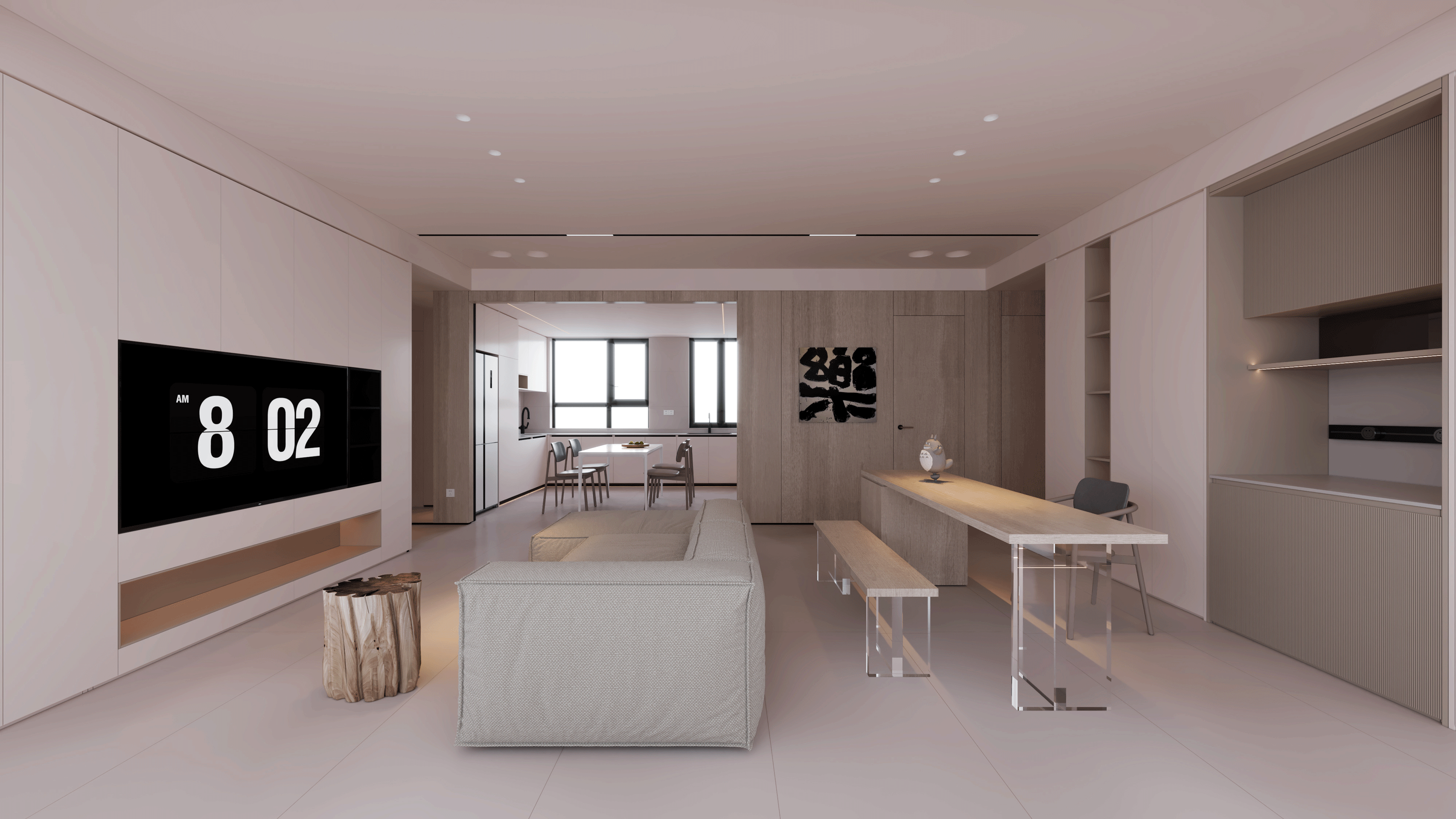 几何共社 丨私宅设计丨 质朴淳厚,治愈系美宅