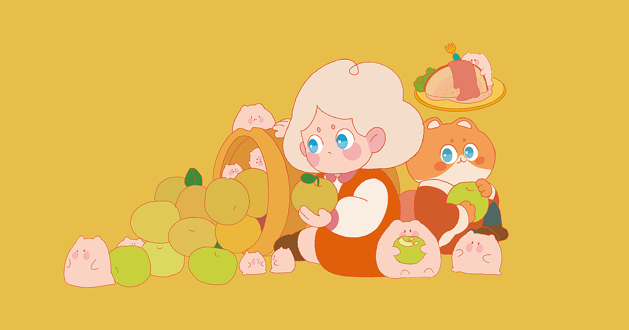 兔小白的惬意生活#手帐#胶带#贴纸#儿插（图ZMzI1NzM0MTE2） - 商业插画 - 站酷设计师插画兔小白原创素材 - 站酷ZCOOL