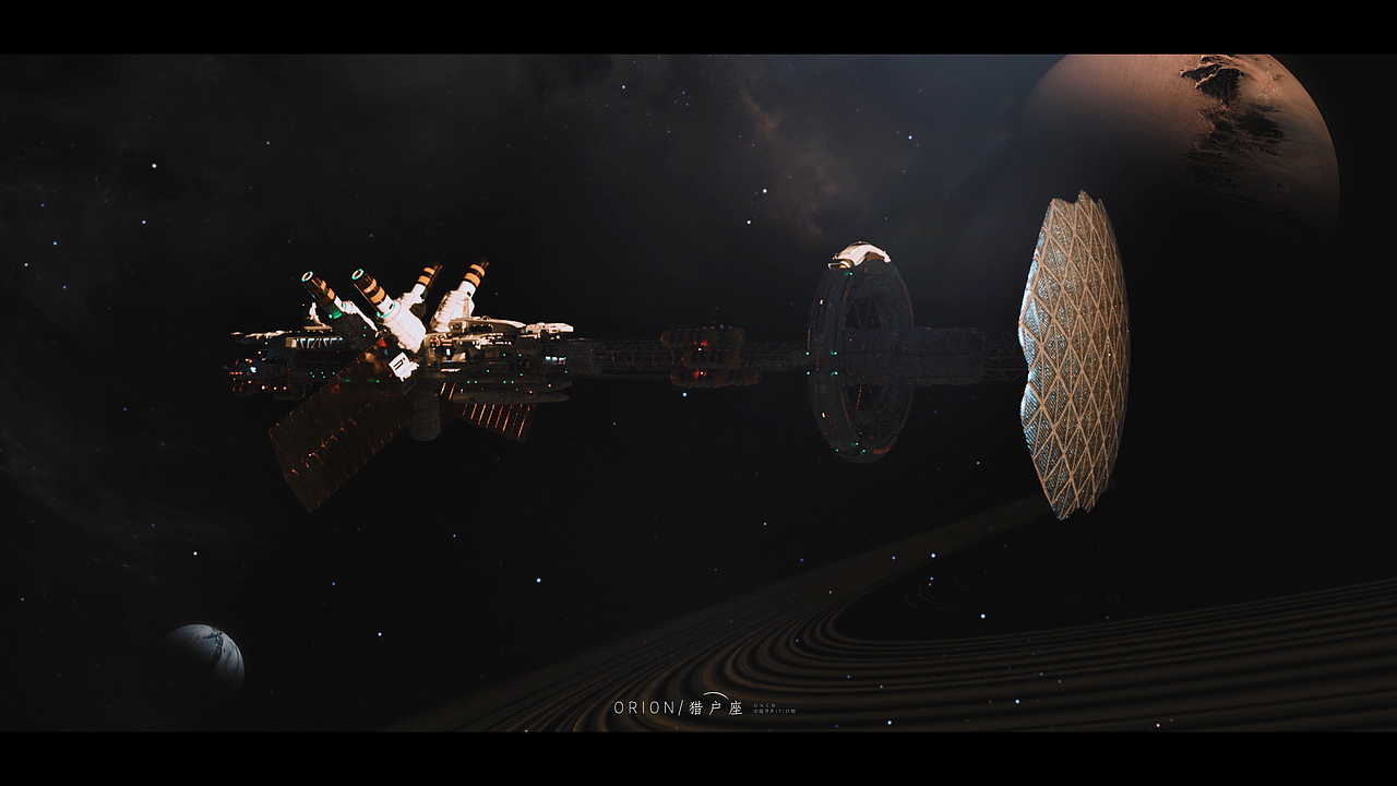 呕心沥血半年肝出来的个人CG短片-猎户座