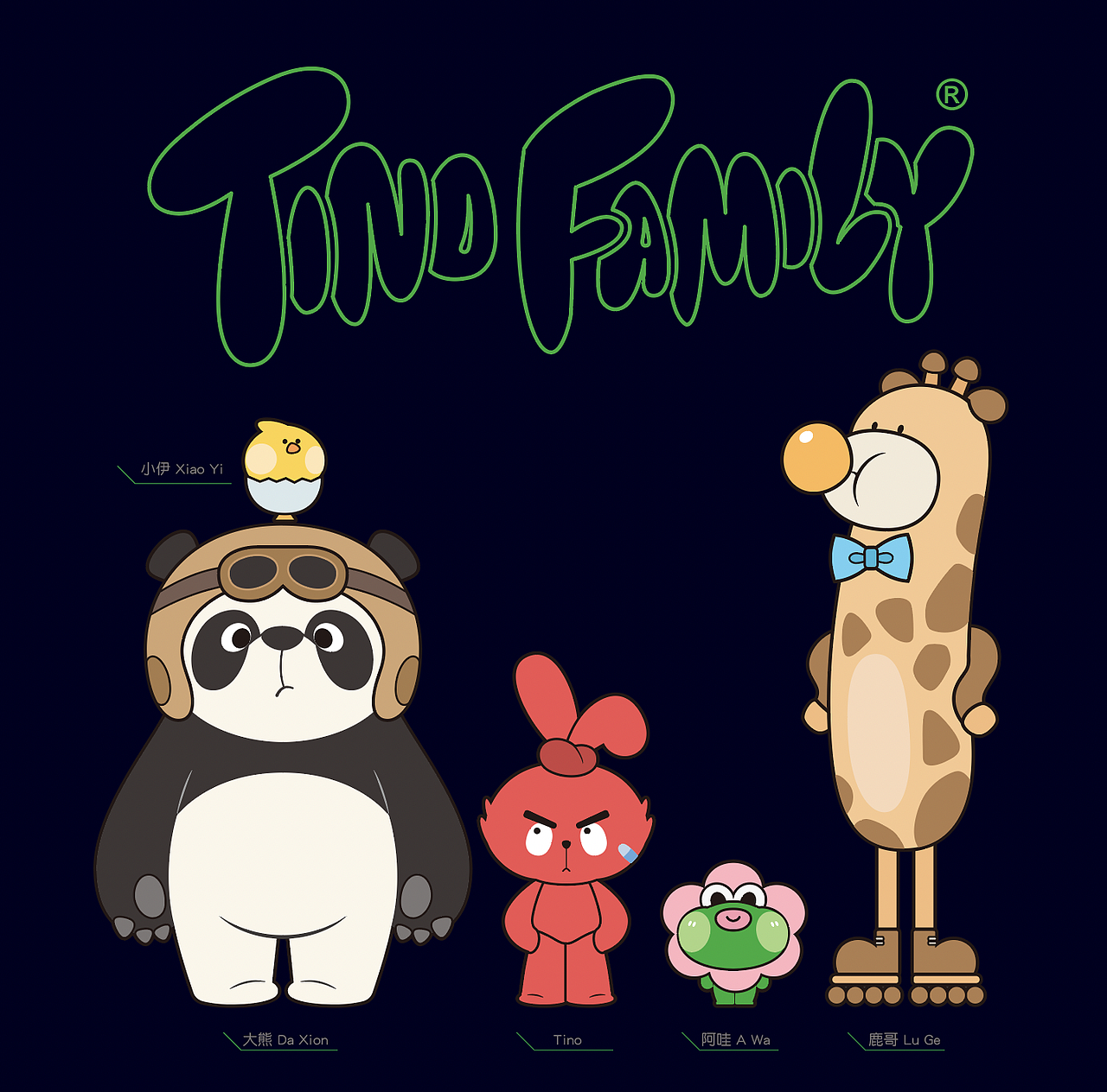 潮流IP-TINO FAMILY,想象力的欢乐星球成员(图ZMzY5ODAzMzgw) - IP形象 - 站酷设计师TINO潮流艺术原创素材 - 站酷ZCOOL