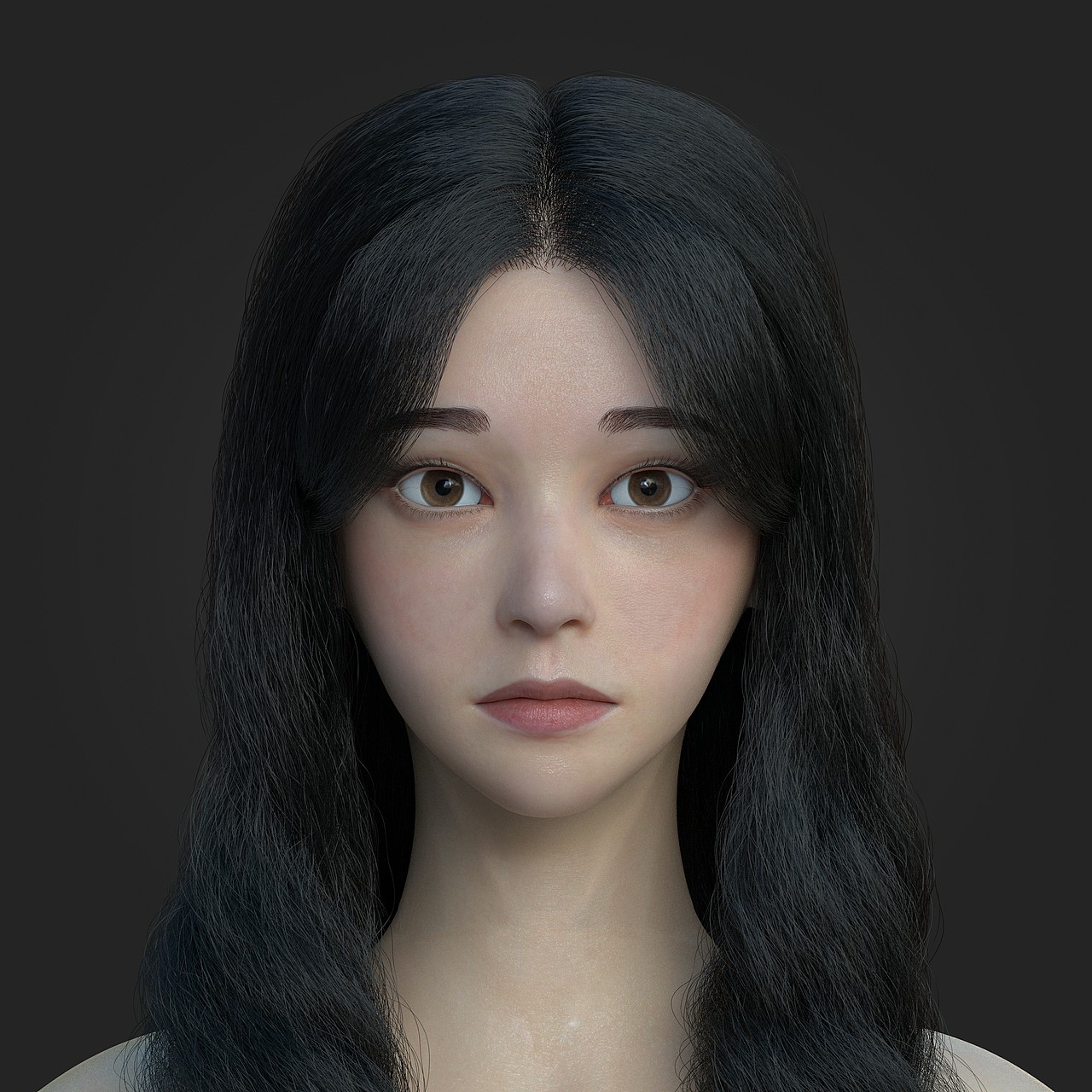 个人虚拟CG角色作品