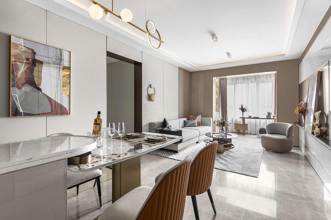 天津金地滨城大境样板间（图ZMzA0MjA2ODgw） - 环境/建筑摄影 - 站酷设计师钟子鸣Jerry原创素材 - 站酷ZCOOL