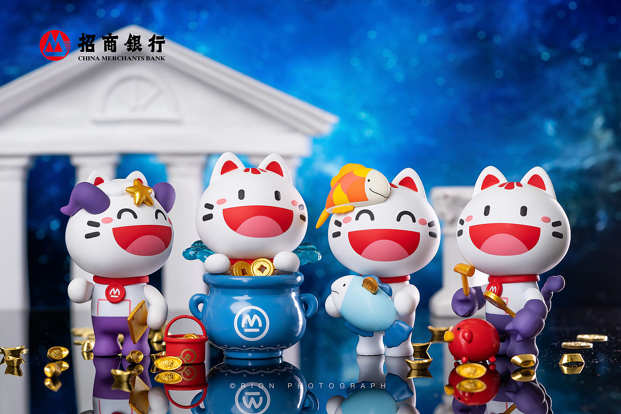 招商银行小招喵星座盲盒（图ZMzA1MDUxOTIw） - 产品摄影 - 站酷设计师摄影师瑞恩Rion原创素材 - 站酷ZCOOL
