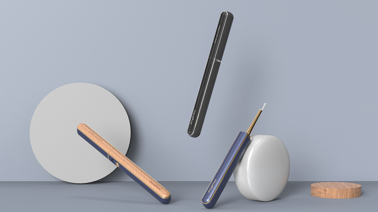 韵博设计：智能掏耳勺外观设计（图ZMzAxNTIzMTUy） - 电子产品 - 站酷设计师韵博设计原创素材 - 站酷ZCOOL