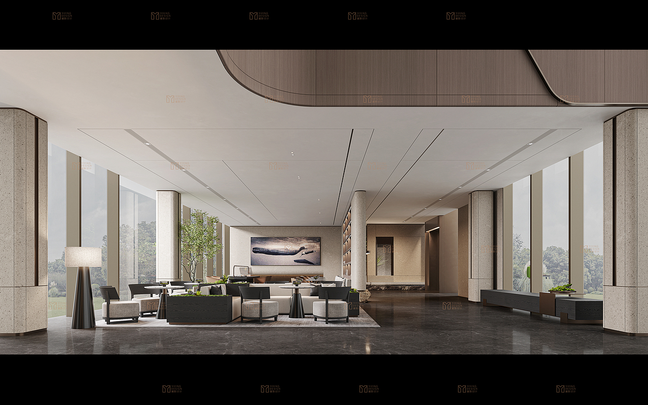 售楼处表现┃售楼处┃视觉表现