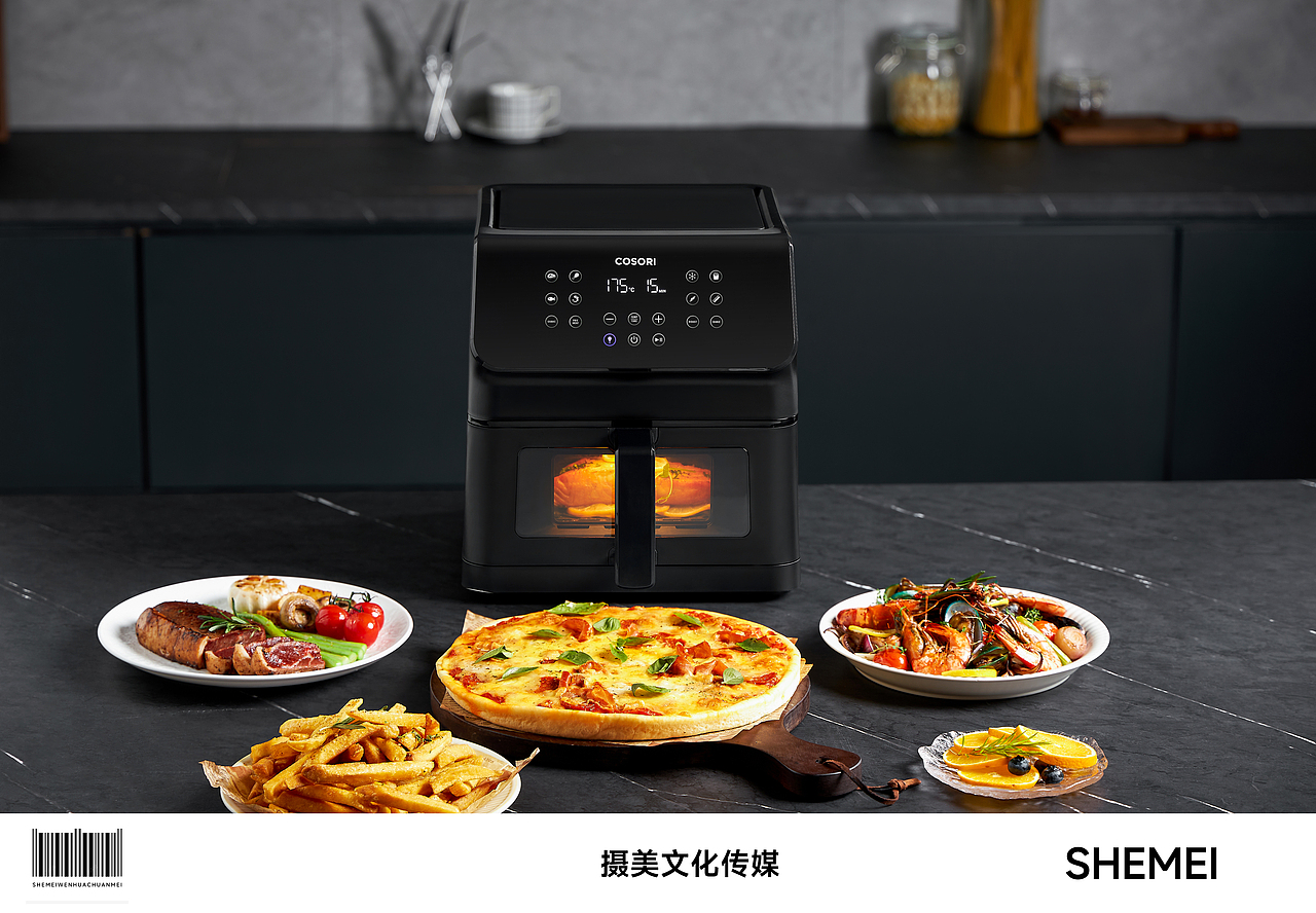 跨境电商小家电+美食营销拍摄