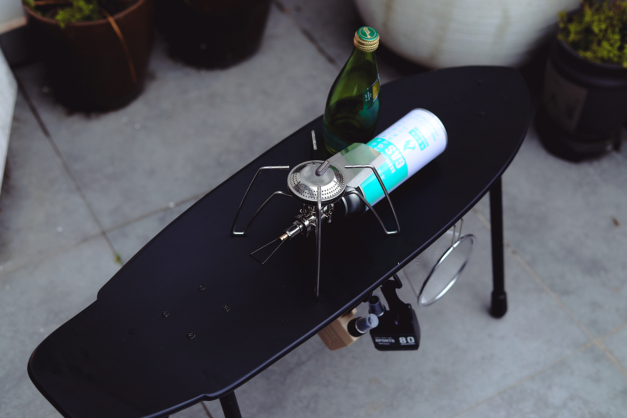 户外蜘蛛炉拍摄