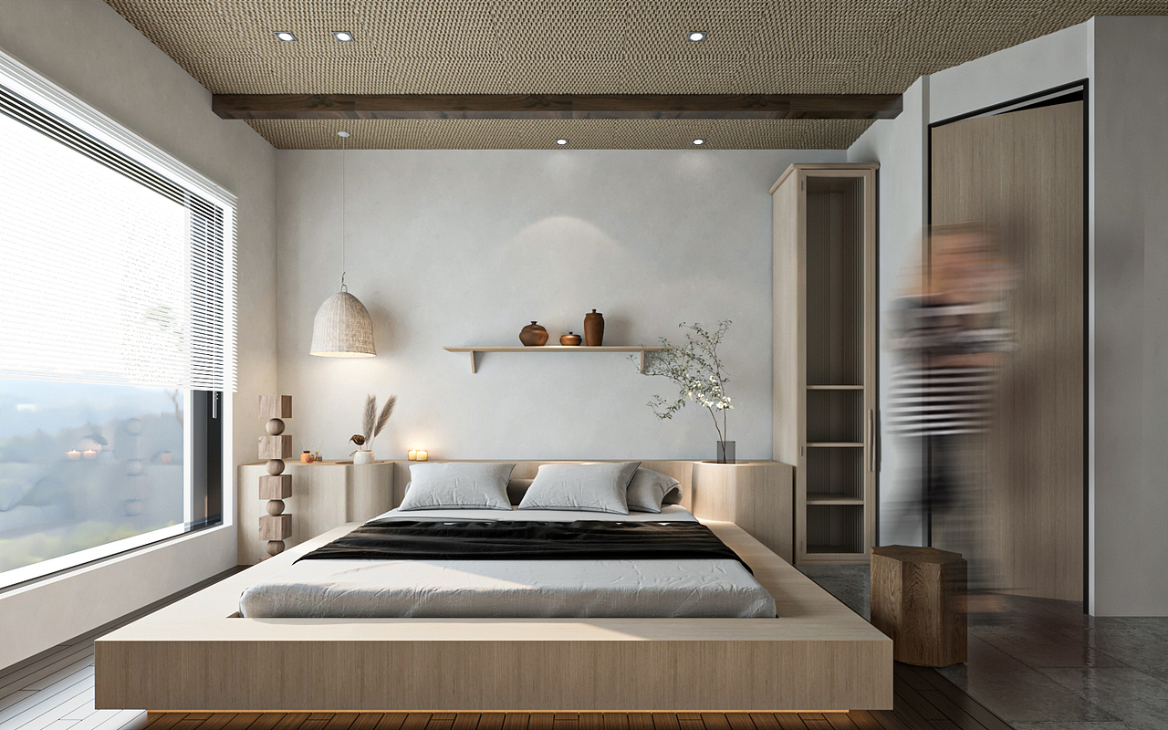 高山下的静谧（图ZMzExNDY1MTY4） - 酒店餐饮设计 - 站酷设计师新疆予邸空间设计原创素材 - 站酷ZCOOL