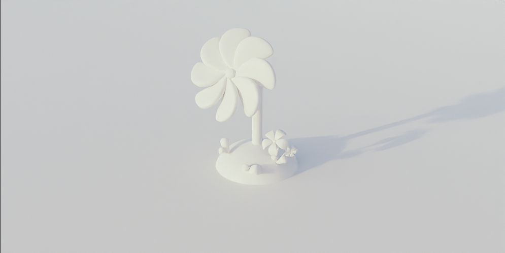 Blender春日创作打卡挑战-花风车