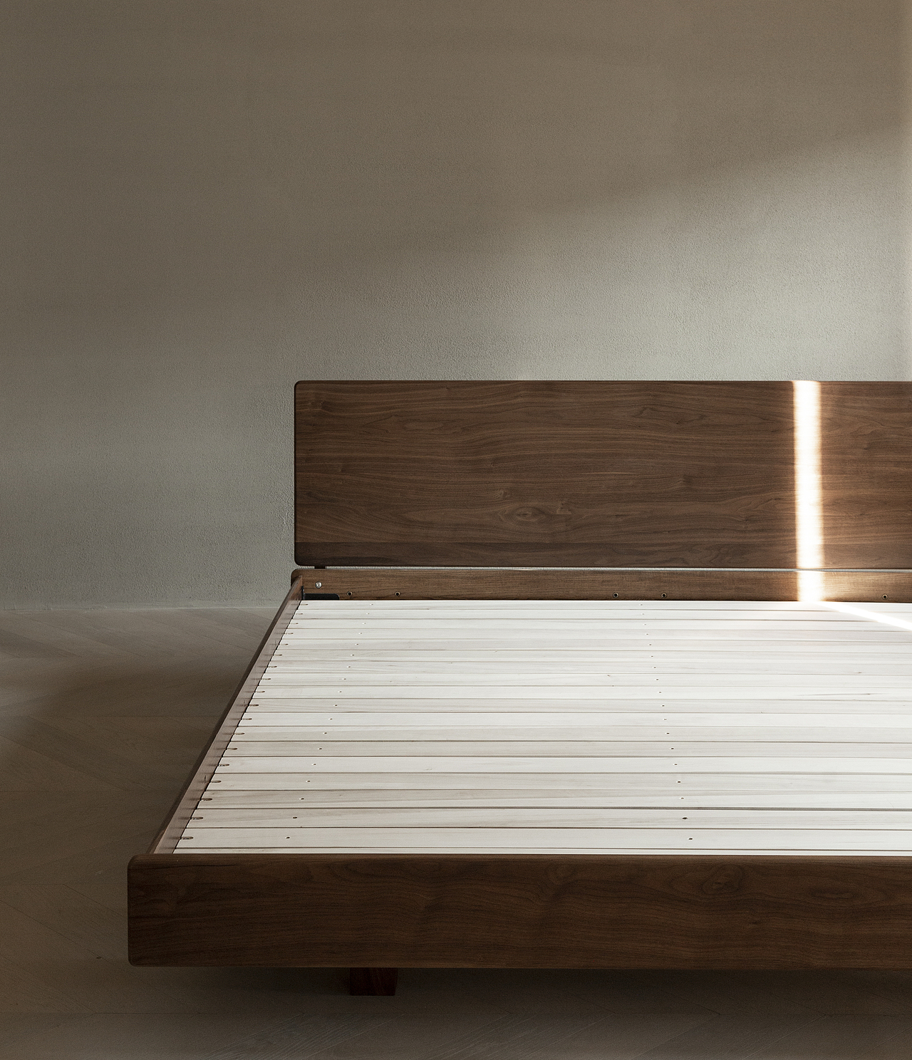 家具摄影-Urban season城市季节实木床| 黑胡桃家具