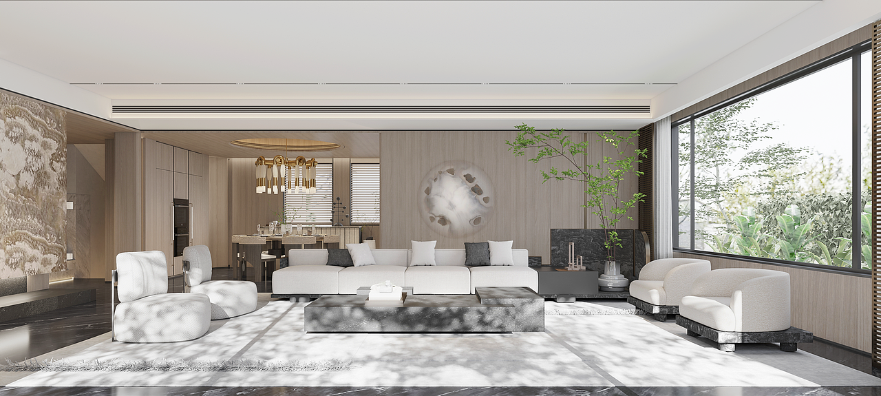 客厅表现（图ZMzA4MDA5NDk2） - 建筑设计 - 站酷设计师设计师lwg原创素材 - 站酷ZCOOL