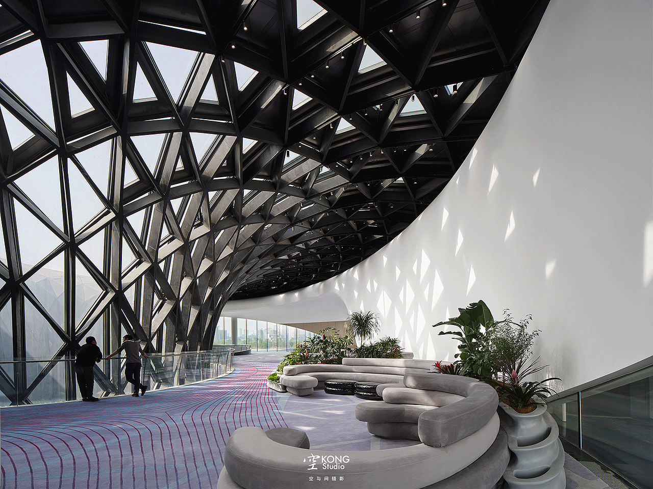 成都空与间摄影:成都天府新区独角兽岛