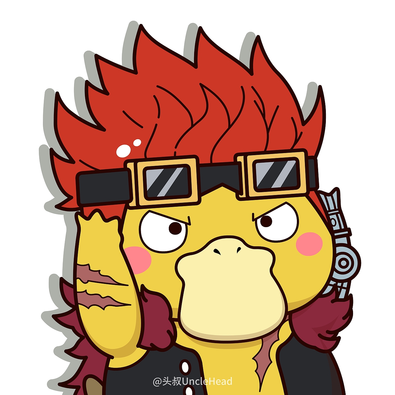 可达鸭系列头像海贼王和之国篇