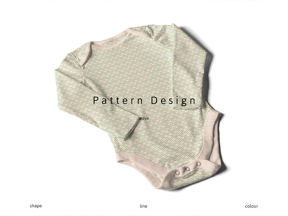 图案设计｜创意立体肌理波纹