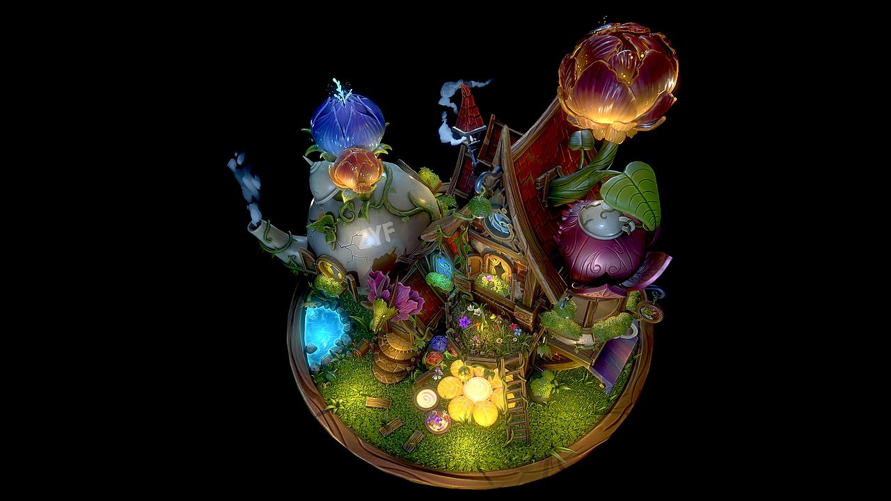 风格化场景作品