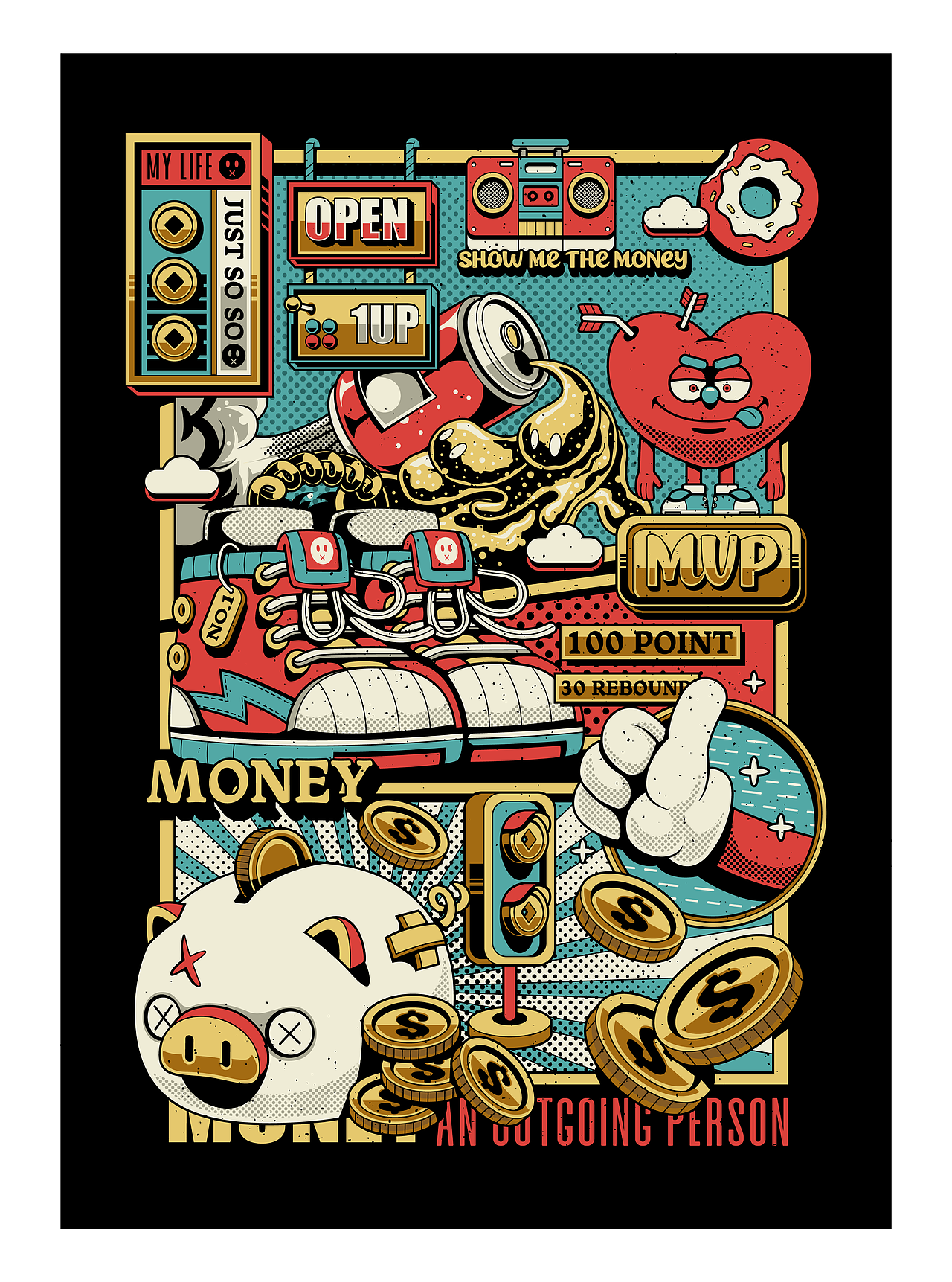 10月作品整理（图ZMzUzMjY1Mjc2） - 商业插画 - 站酷设计师狂奔的包子插画铺原创素材 - 站酷ZCOOL