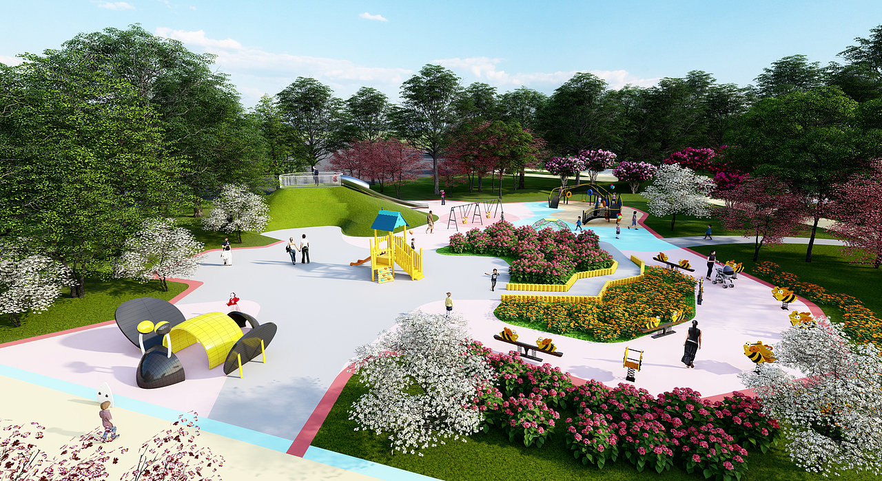 儿童无动力乐园