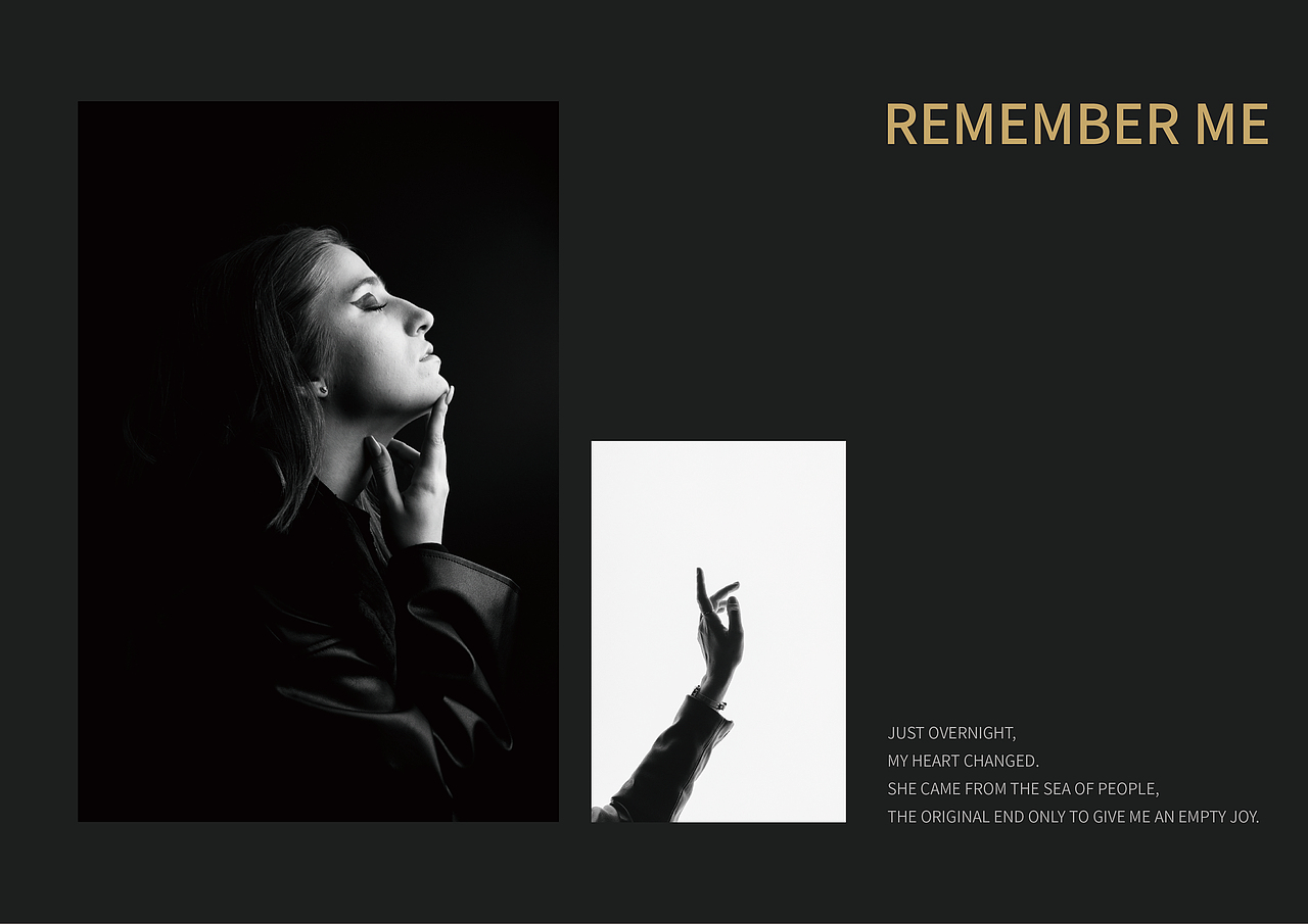 摄影集排版《TAKE A WALK BY THE MOON在月边散步》