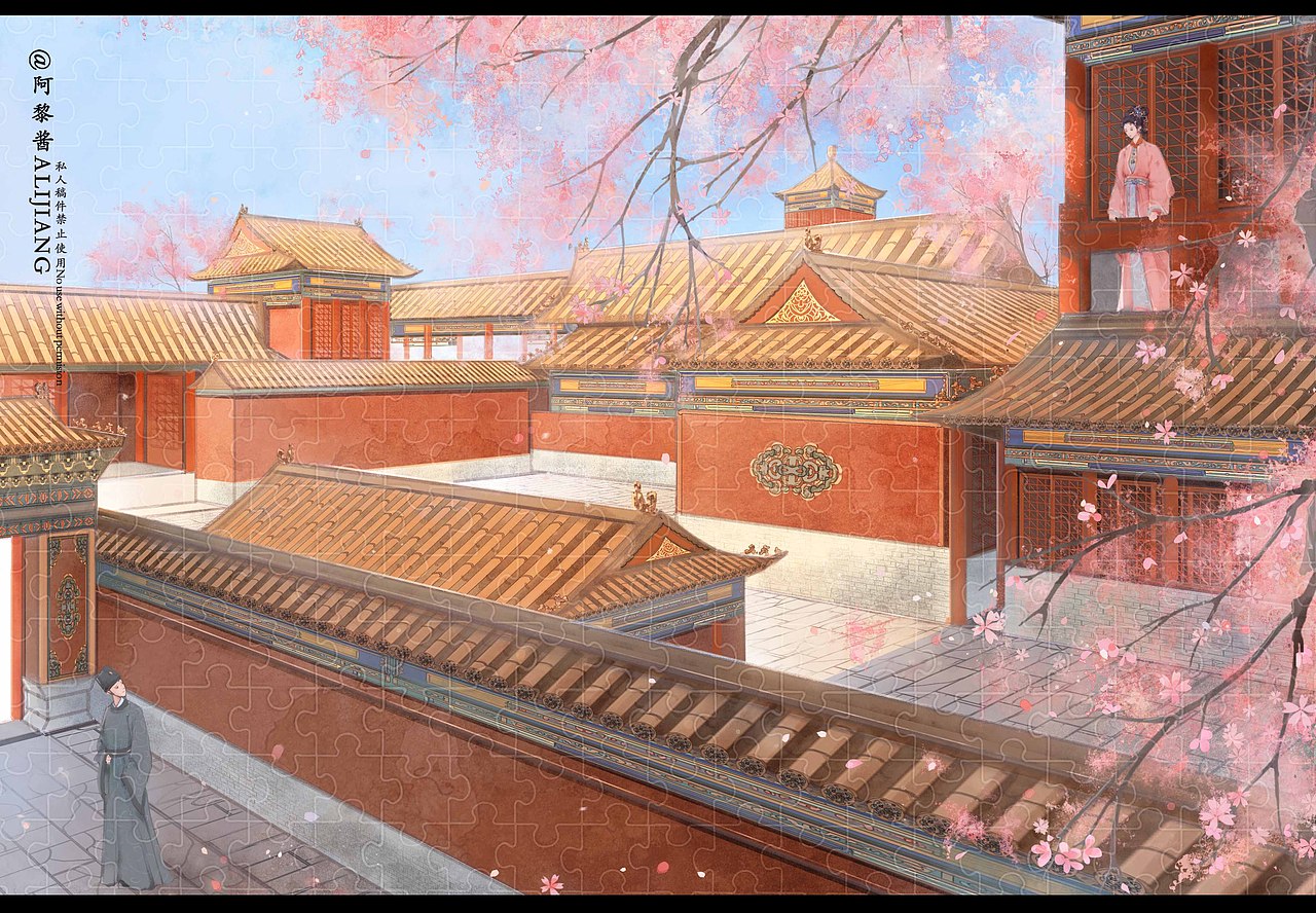 22年同人风景插画合集