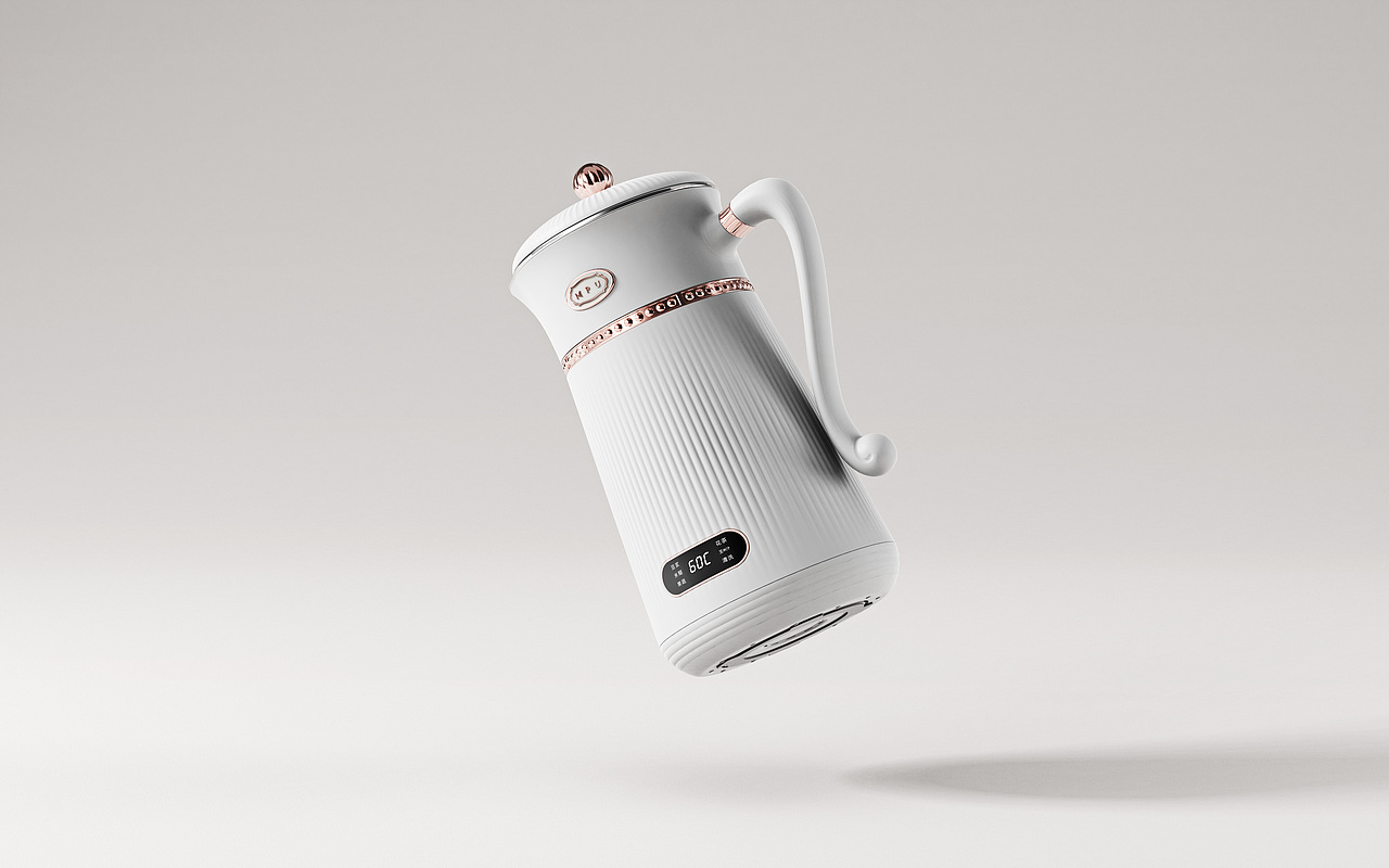 复古豆浆机小家电拍摄