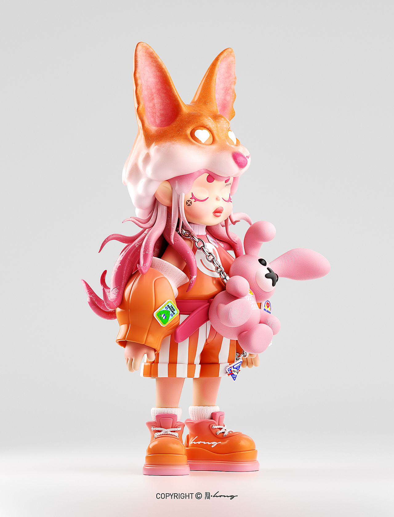 【starry girl-信物依念】原创ip设计|潮玩形象设计(图ZMzM5NTY4NzI0) - 人物/生物 - 站酷设计师宏君原创素材 - 站酷ZCOOL