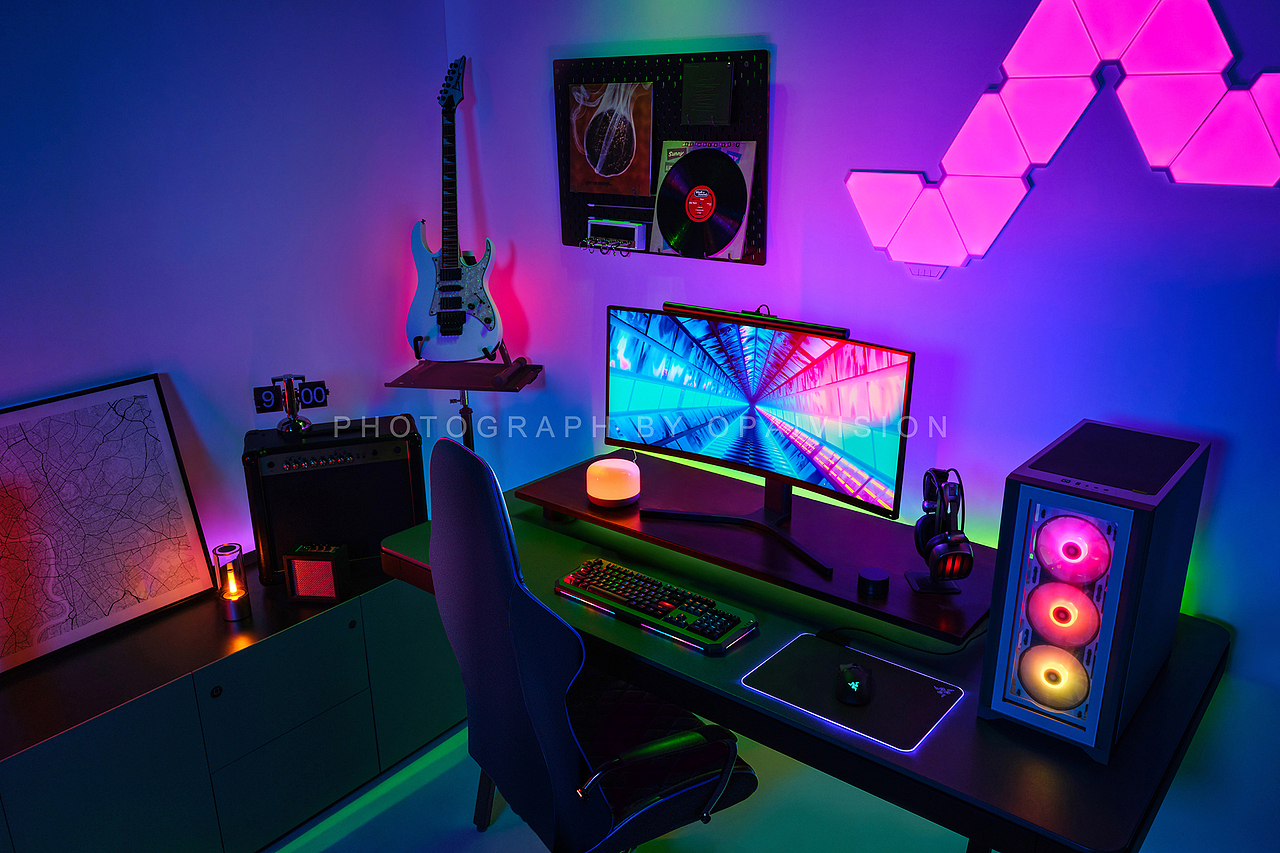 产品摄影 | 『Yeelight易来』电竞氛围灯拍摄（图ZMzMzNjgwNDY0） - 美食摄影 - 站酷设计师仙人海视觉原创素材 - 站酷ZCOOL